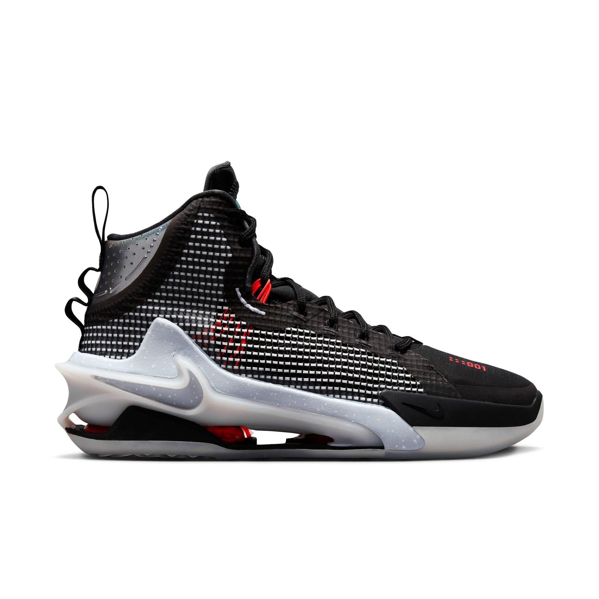 Nike Air Zoom G.T. Jump "Black/White" Men's Basketball Shoe - BLACK/WHITE/RED Thumbnail View 1