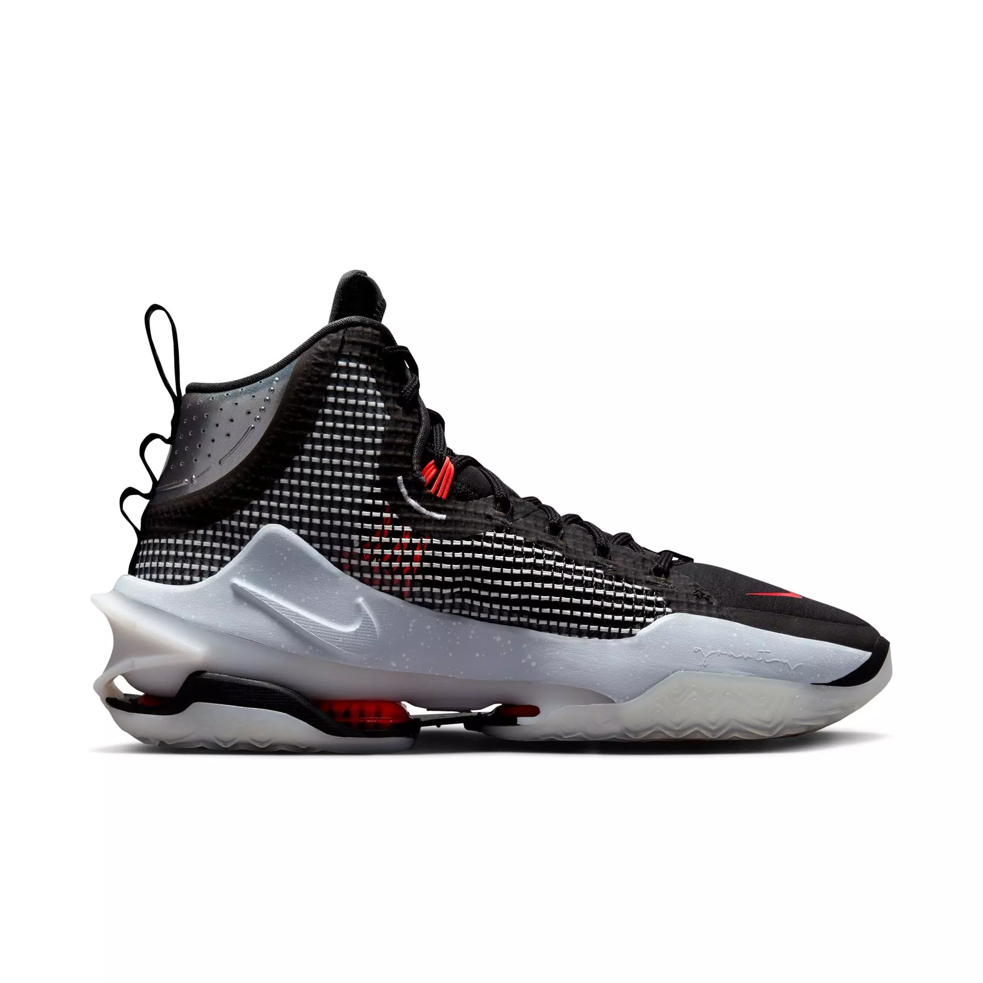 Nike Air Zoom G.T. Jump "Black/White" Men's Basketball Shoe - BLACK/WHITE/RED