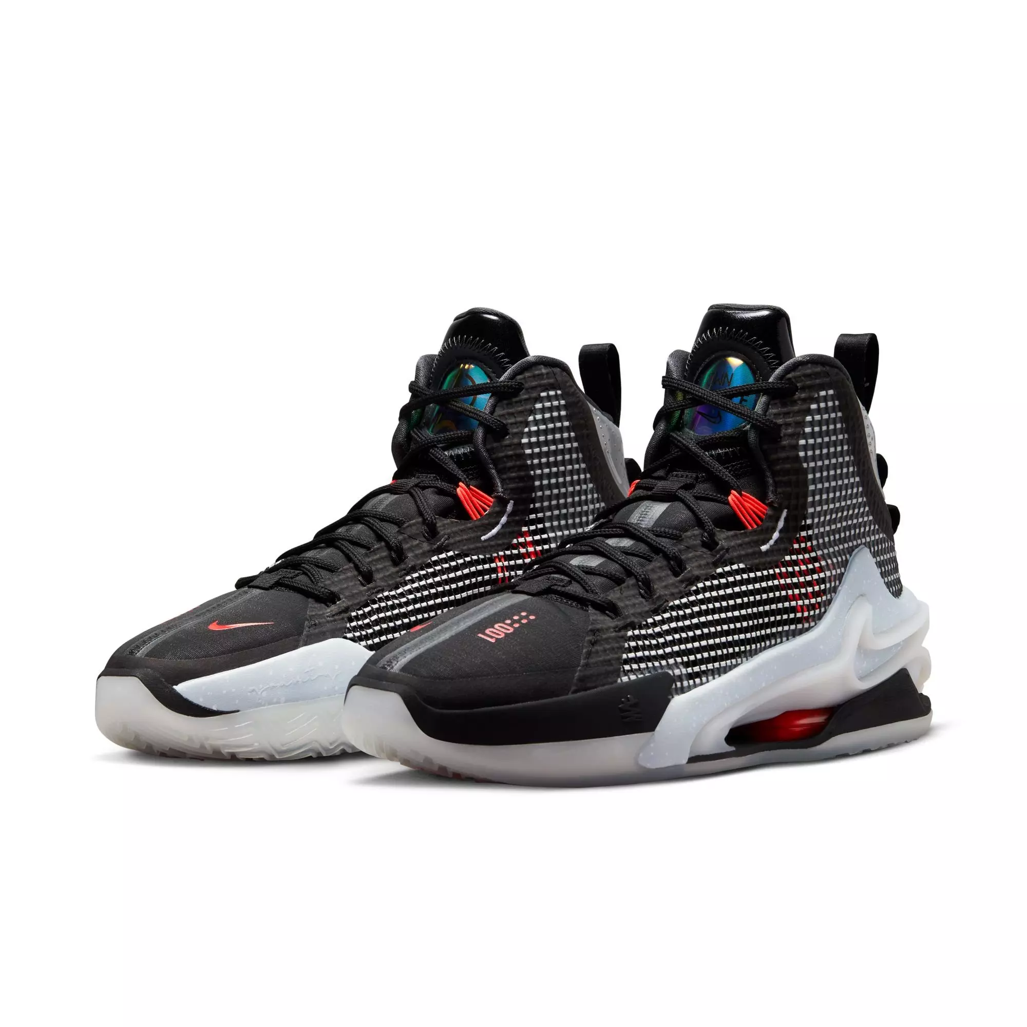 Nike Air Zoom G.T. Jump "Black/White" Men's Basketball Shoe - BLACK/WHITE/RED