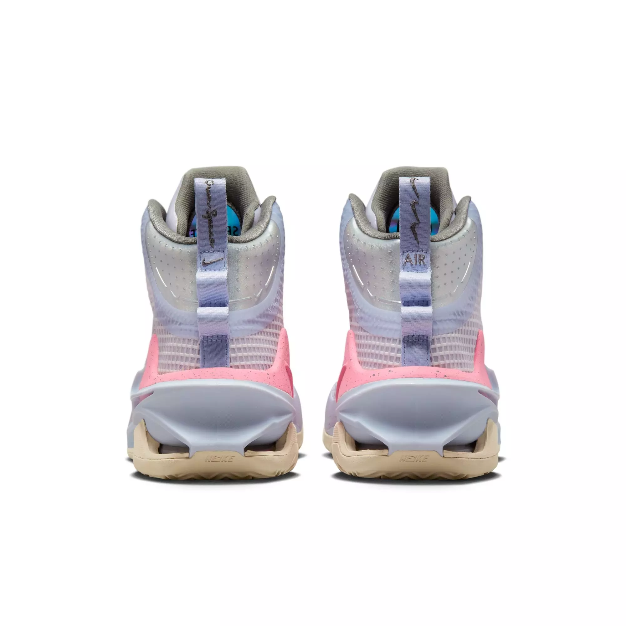 Nike Air Zoom G.T. Jump "Easter" Men's Basketball Shoe - OXYGEN PURPLE/CORAL/CHALK