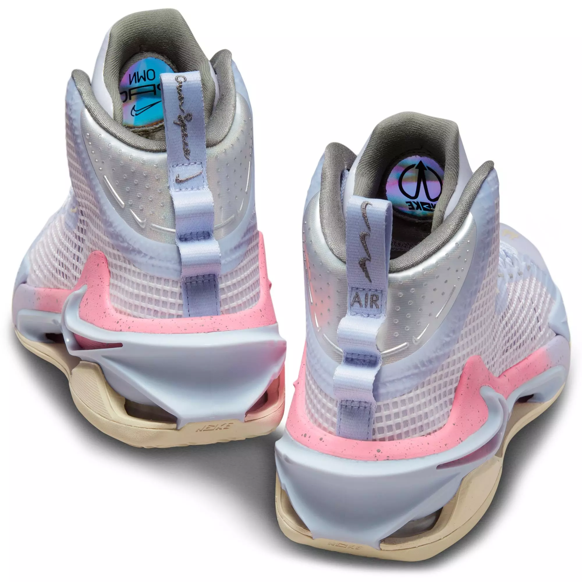 Nike Air Zoom G.T. Jump "Easter" Men's Basketball Shoe - OXYGEN PURPLE/CORAL/CHALK