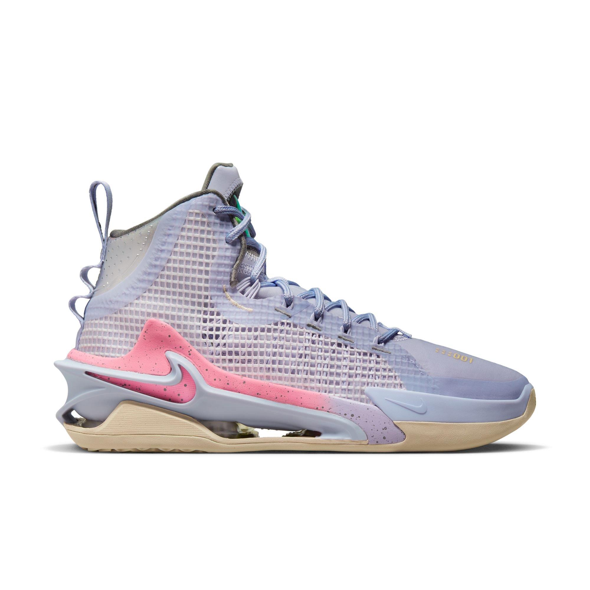 Nike Air Zoom G.T. Jump "Easter" Men's Basketball Shoe - OXYGEN PURPLE/CORAL/CHALK Thumbnail View 1