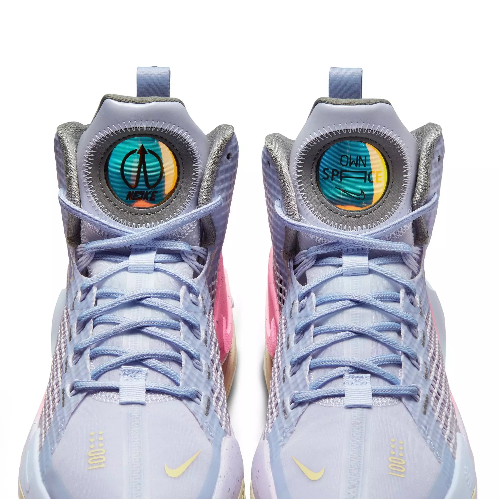 Nike Air Zoom G.T. Jump "Easter" Men's Basketball Shoe - OXYGEN PURPLE/CORAL/CHALK