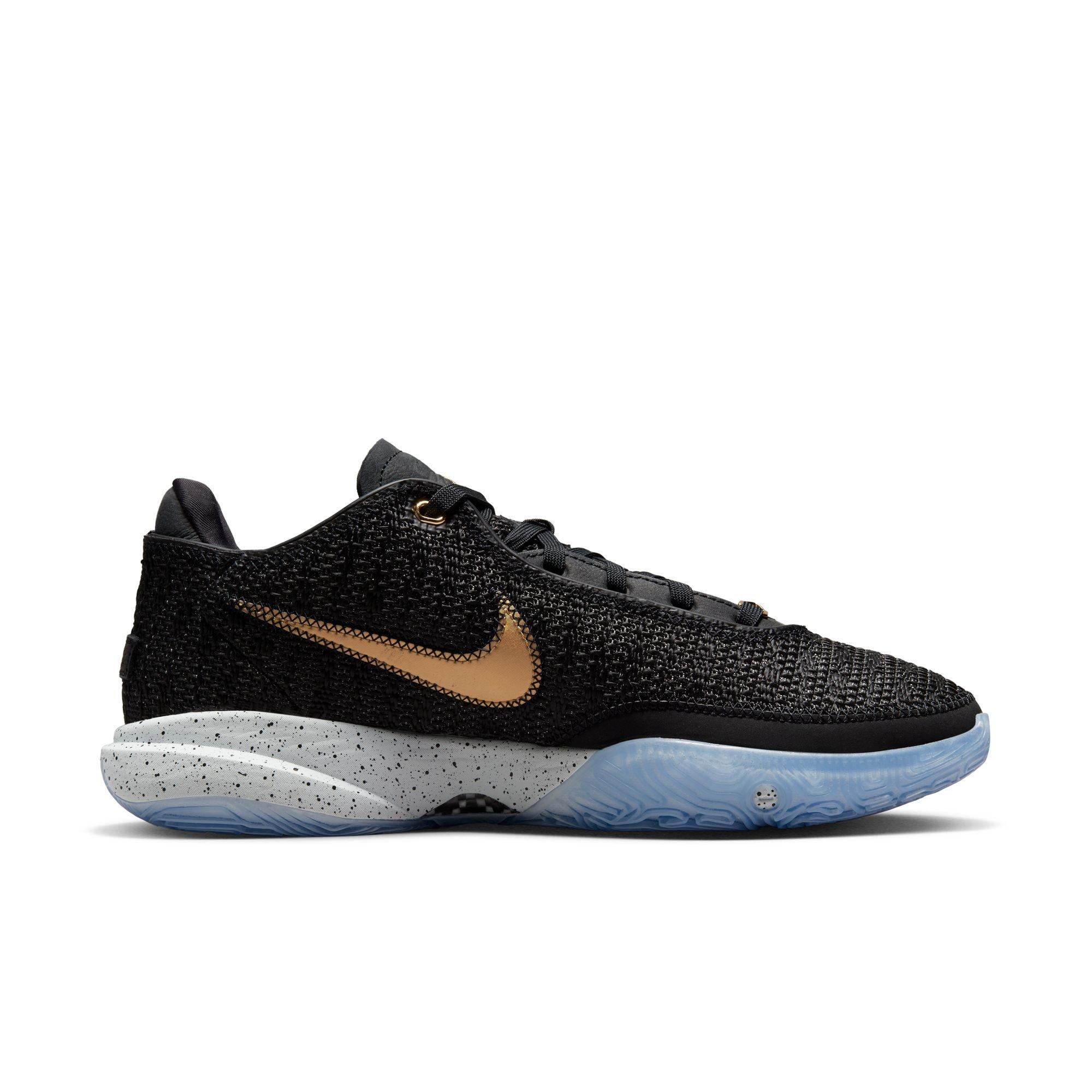 Nike LeBron "Black/Metallic Gold/White" Men's Basketball Shoe