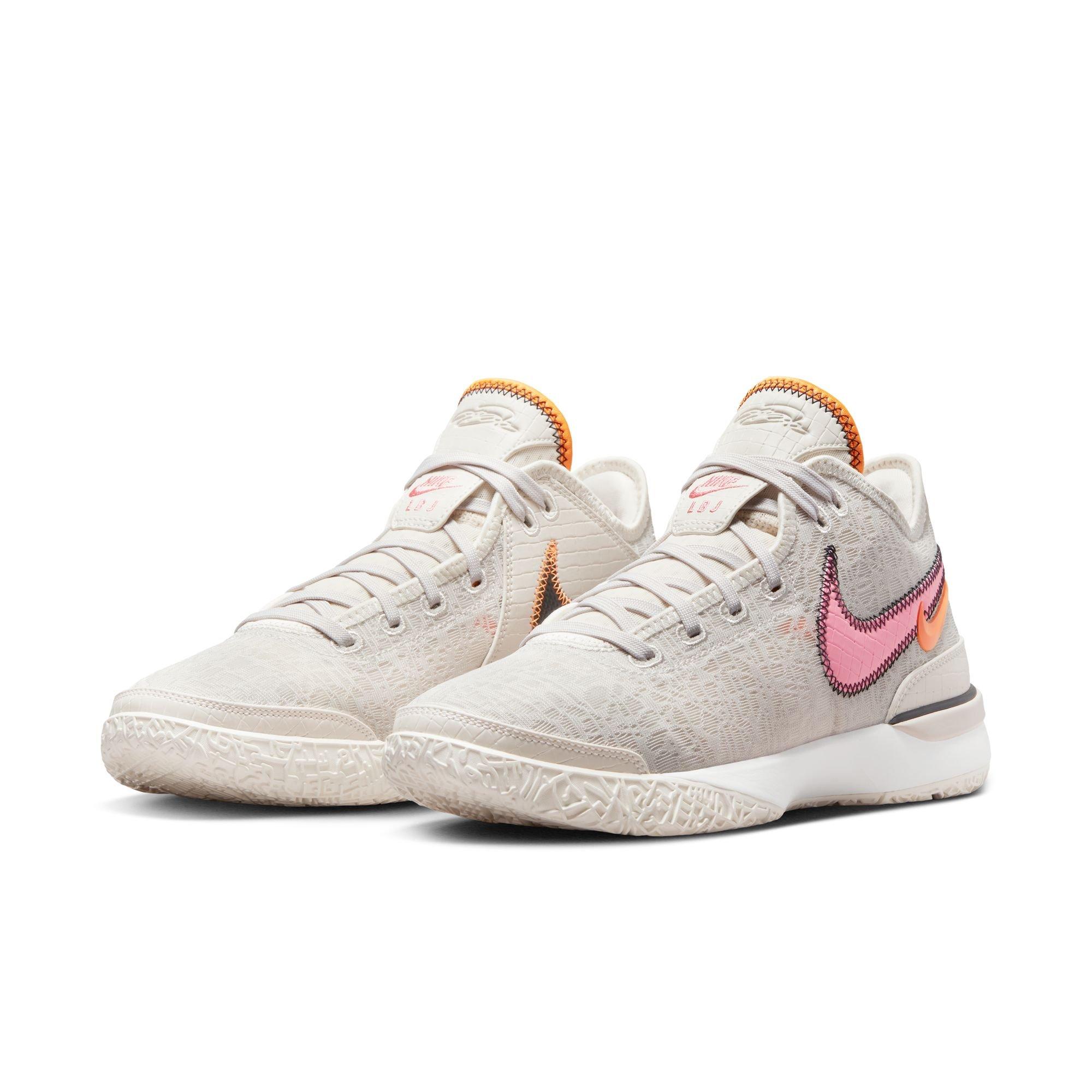 Nike LeBron NXXT Gen "Light Orewood Brown" Men's Basketball Shoe - OREWOOD/CORAL CHALK/SESAME Thumbnail View 3