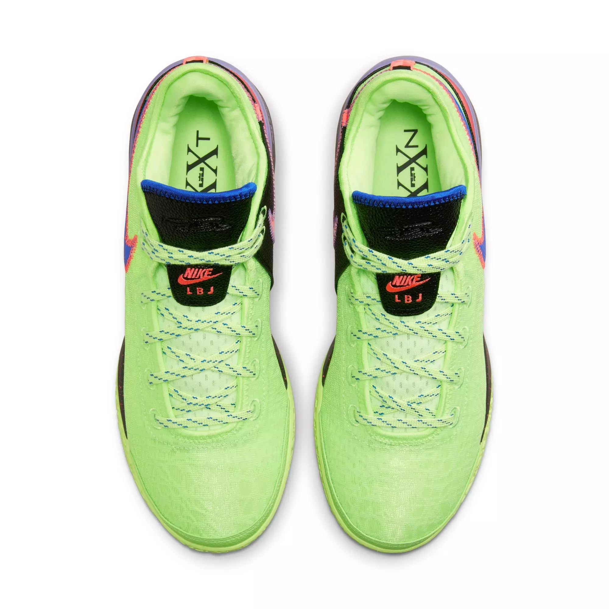 Nike LeBron NXXT Gen "Ghost Green/Racer Blue/Space Purple" Men's Basketball Shoe - Ghost Green/Racer Blue/Space Purple