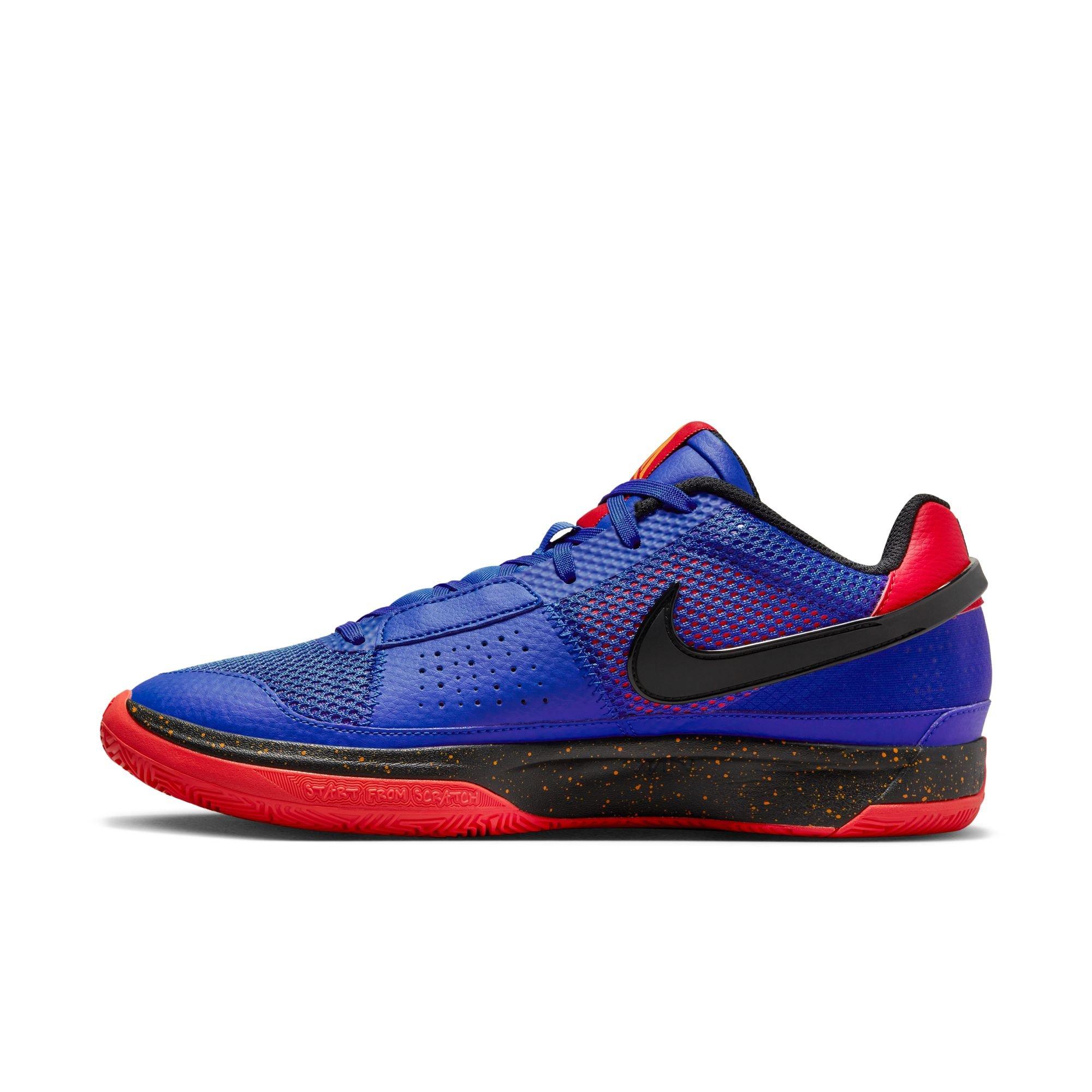Nike Ja 1 "Hunger" Men's Basketball Shoe - GAME ROYAL/BLACK/UNIVERSITY RED Thumbnail View 18