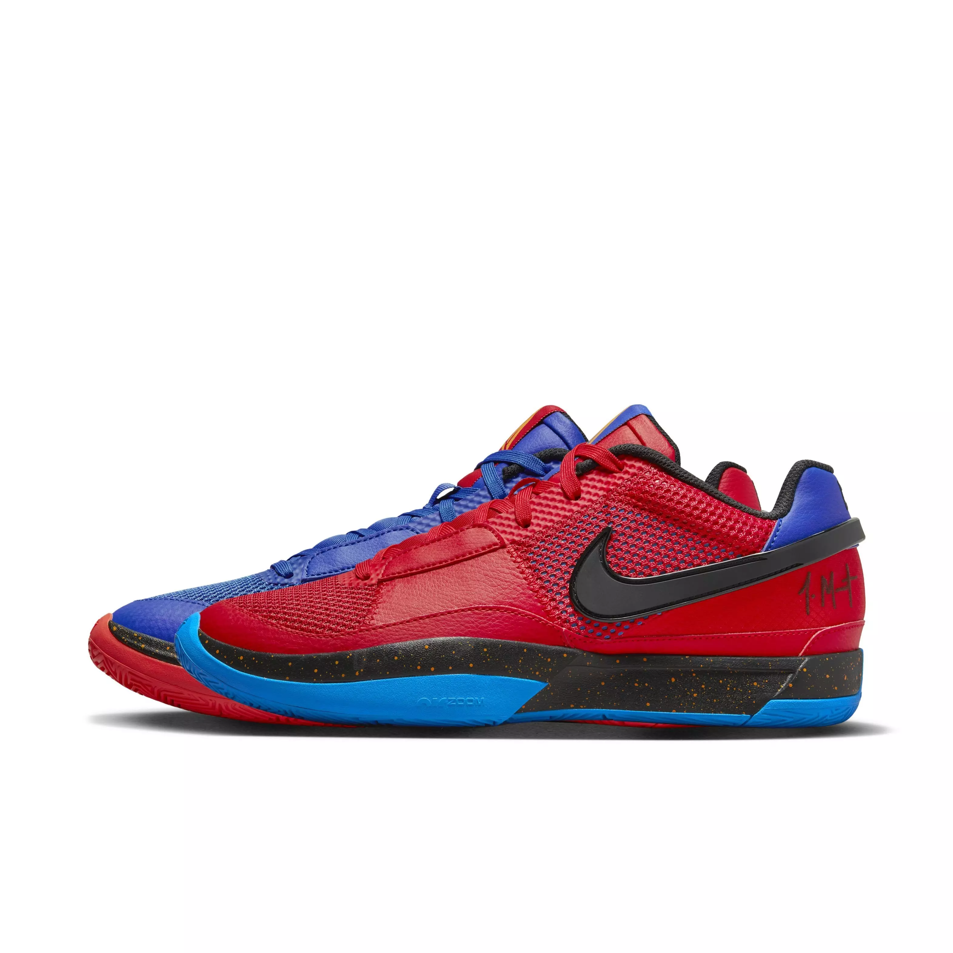 Nike Ja 1 "Hunger" Men's Basketball Shoe - GAME ROYAL/BLACK/UNIVERSITY RED