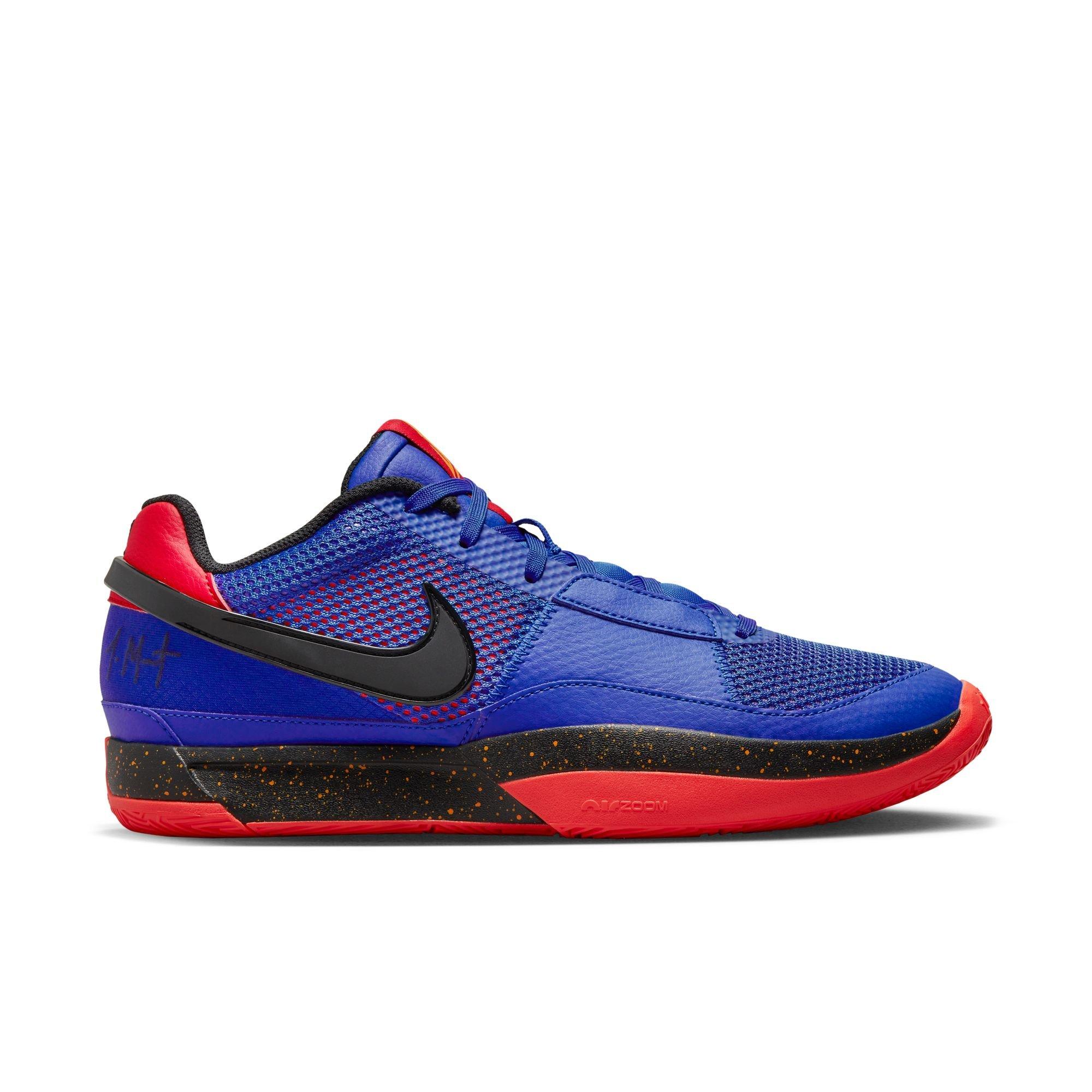 Nike Ja 1 "Hunger" Men's Basketball Shoe - GAME ROYAL/BLACK/UNIVERSITY RED Thumbnail View 1