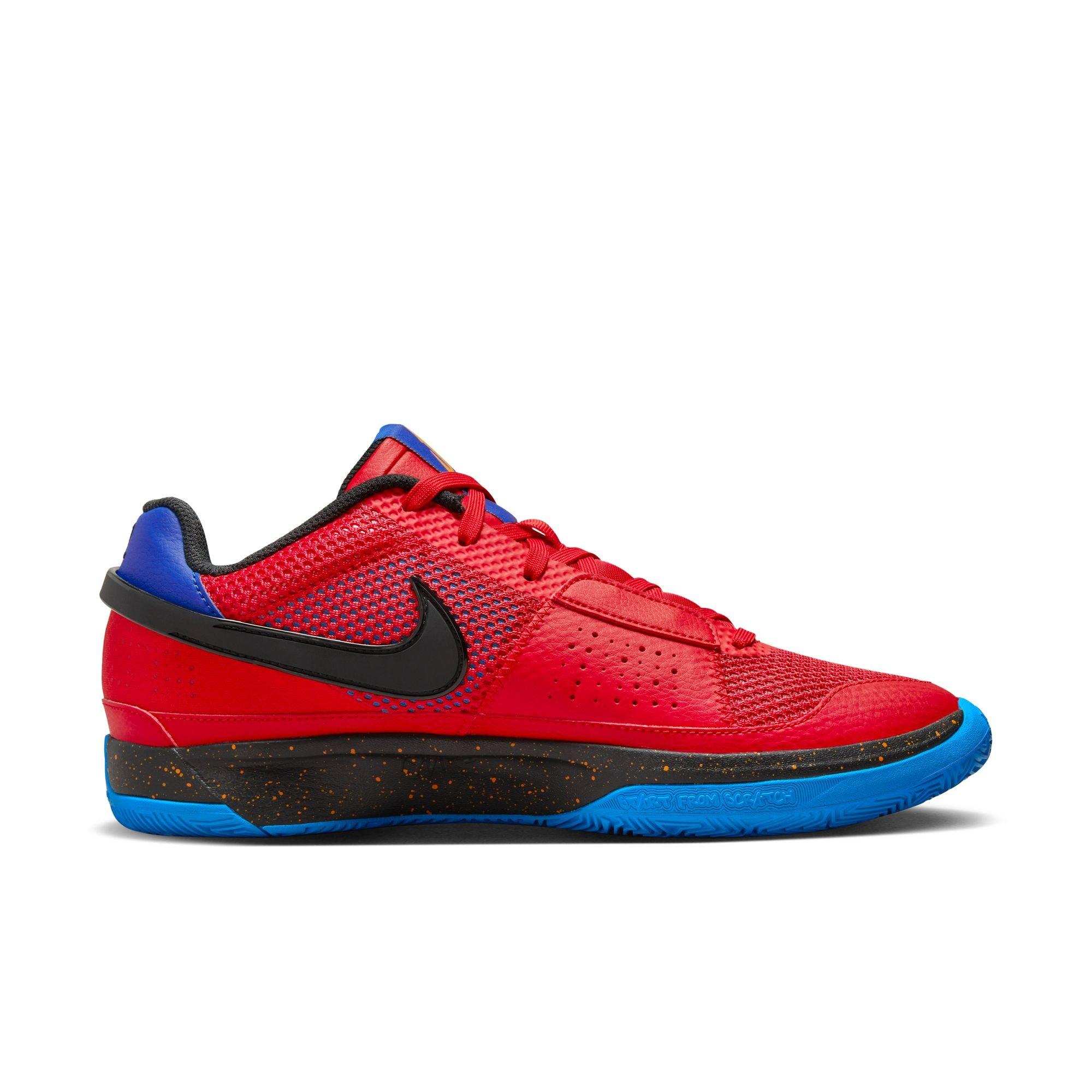 Nike Ja 1 "Hunger" Men's Basketball Shoe - GAME ROYAL/BLACK/UNIVERSITY RED Thumbnail View 2