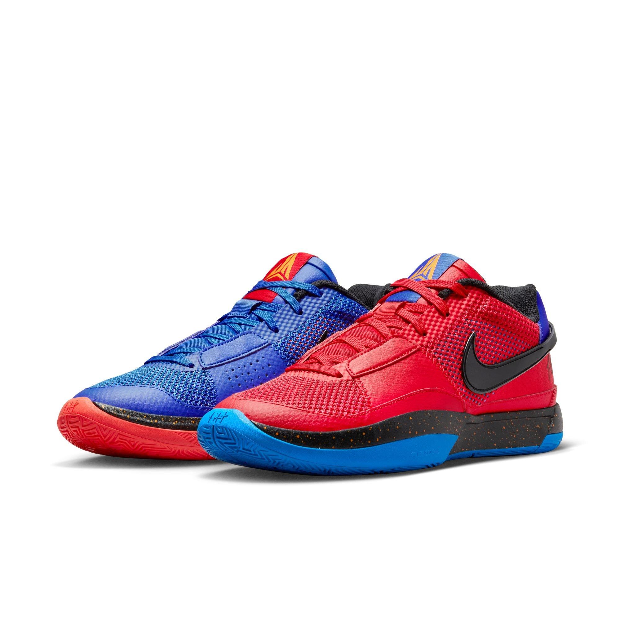 Nike Ja 1 "Hunger" Men's Basketball Shoe - GAME ROYAL/BLACK/UNIVERSITY RED Thumbnail View 3