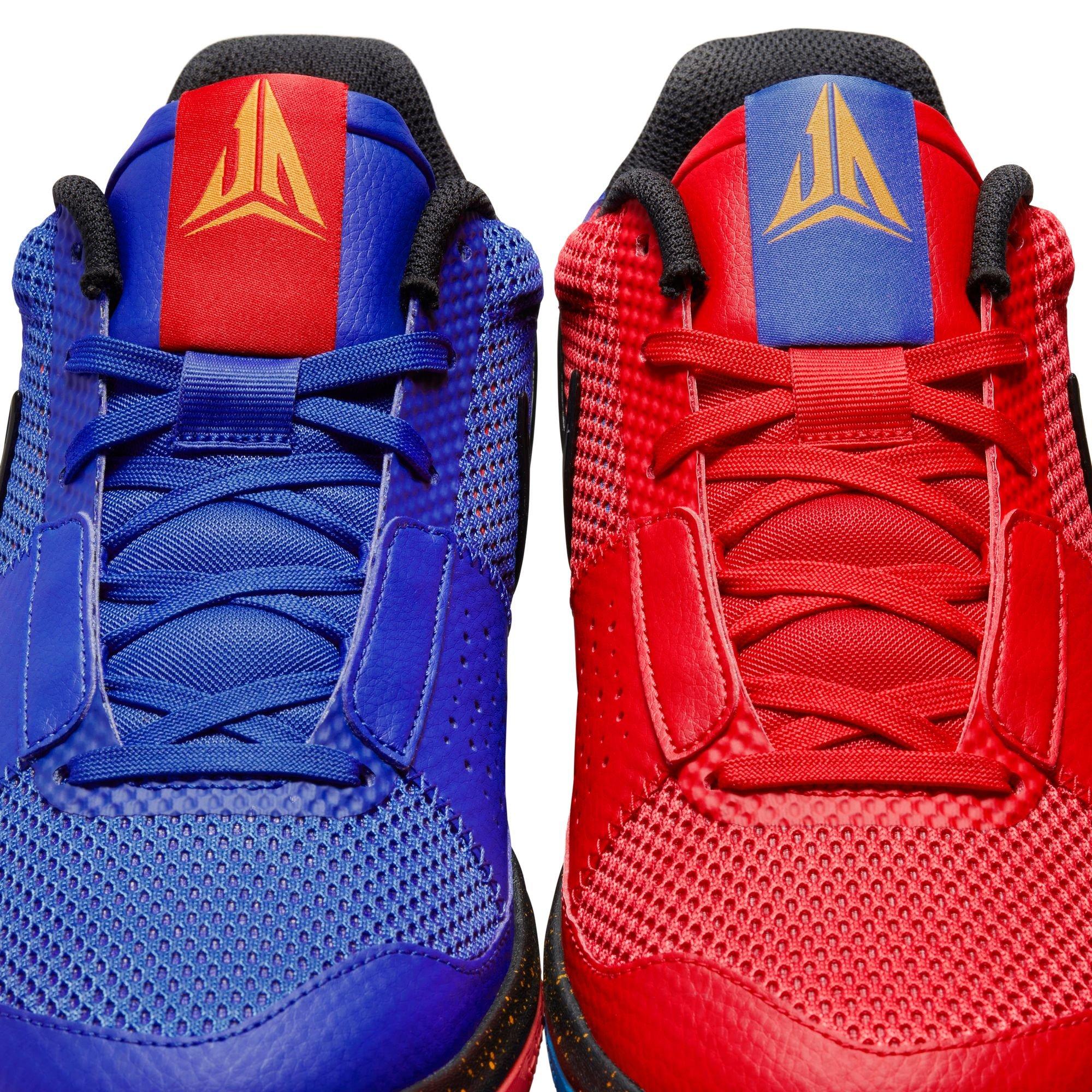 Nike Ja 1 "Hunger" Men's Basketball Shoe - GAME ROYAL/BLACK/UNIVERSITY RED Thumbnail View 4