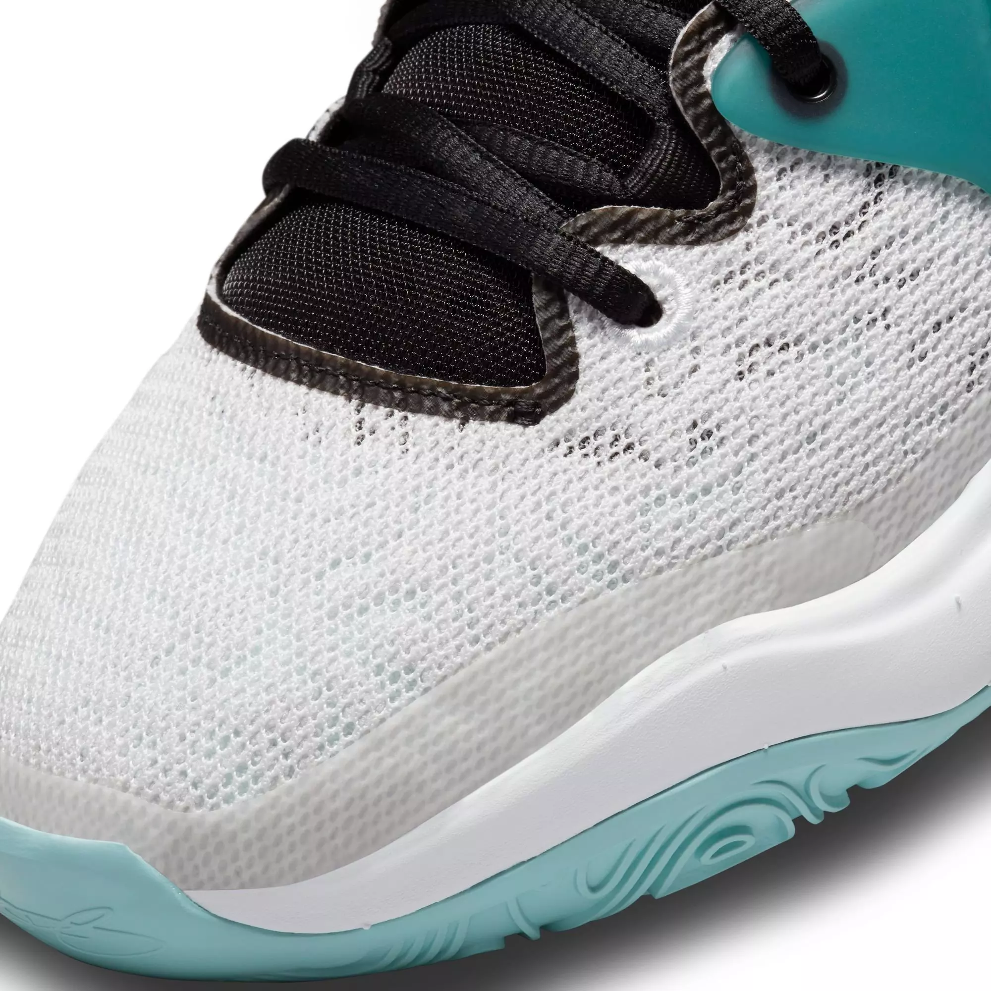 Nike KD15 "Hustle" Men's Basketball Shoe - WHITE/BLACK/VOLT/PHOTON DUST