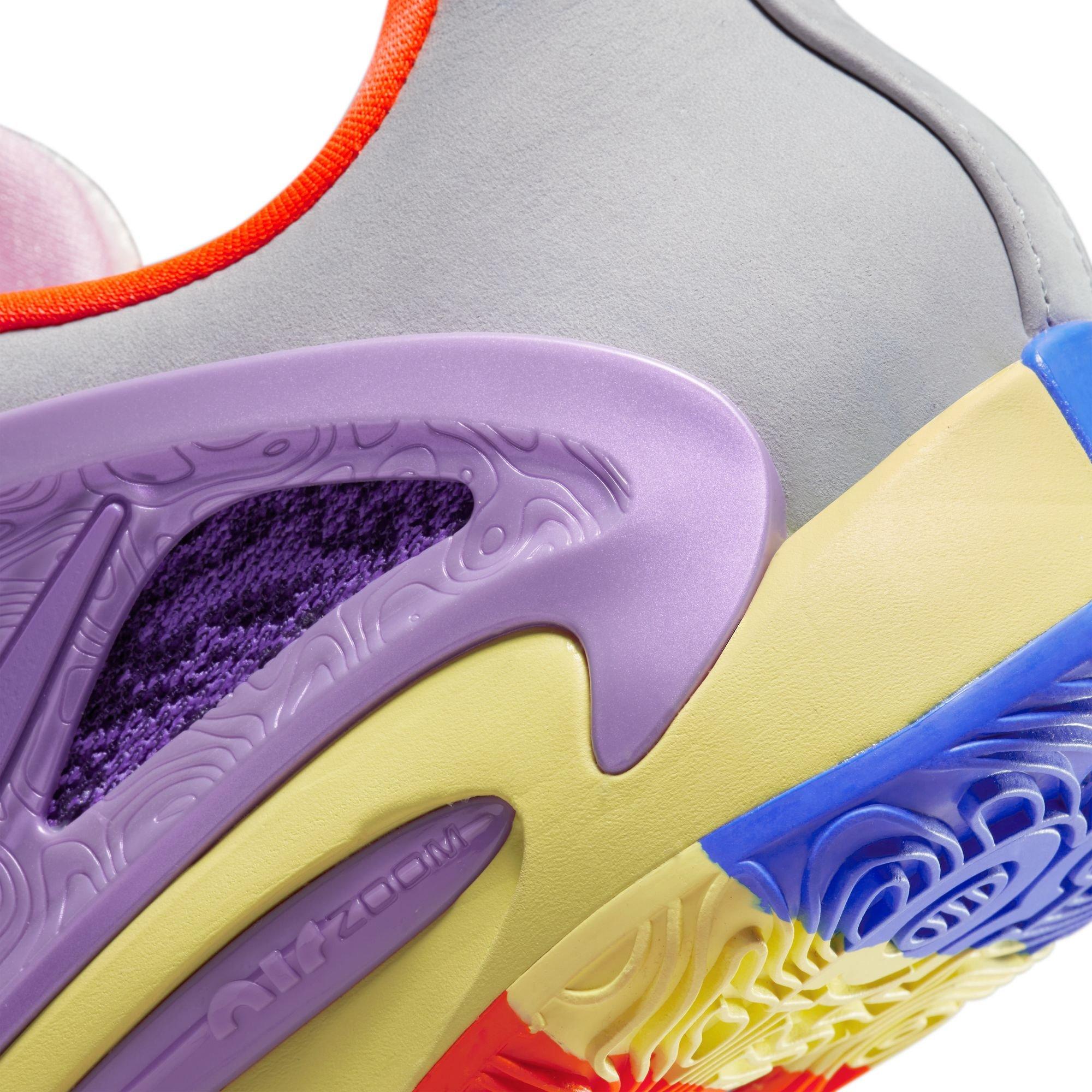 Nike KD15 NRG "What The" Men's Basketball Shoe - ORANGE Thumbnail View 7