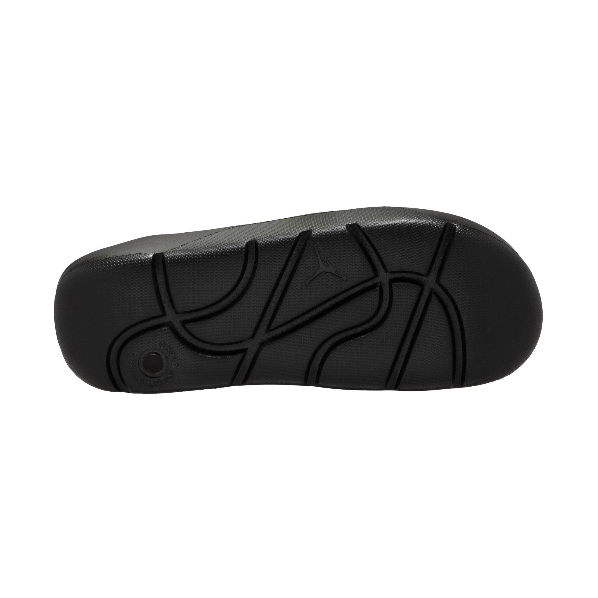 Jordan slides outlet mens black