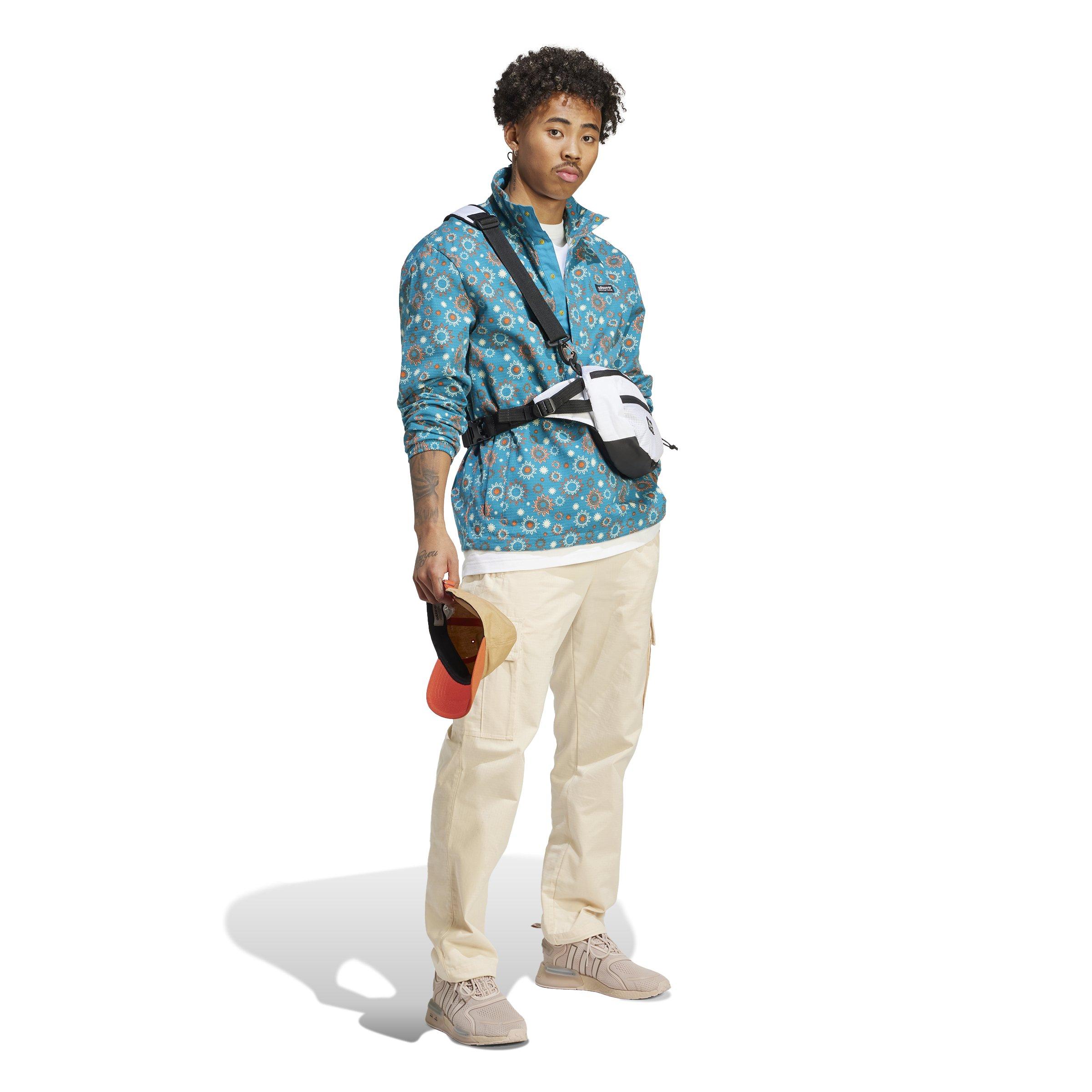 adidas Men's Adventure Graphic Tee-White - WHITE Thumbnail View 6