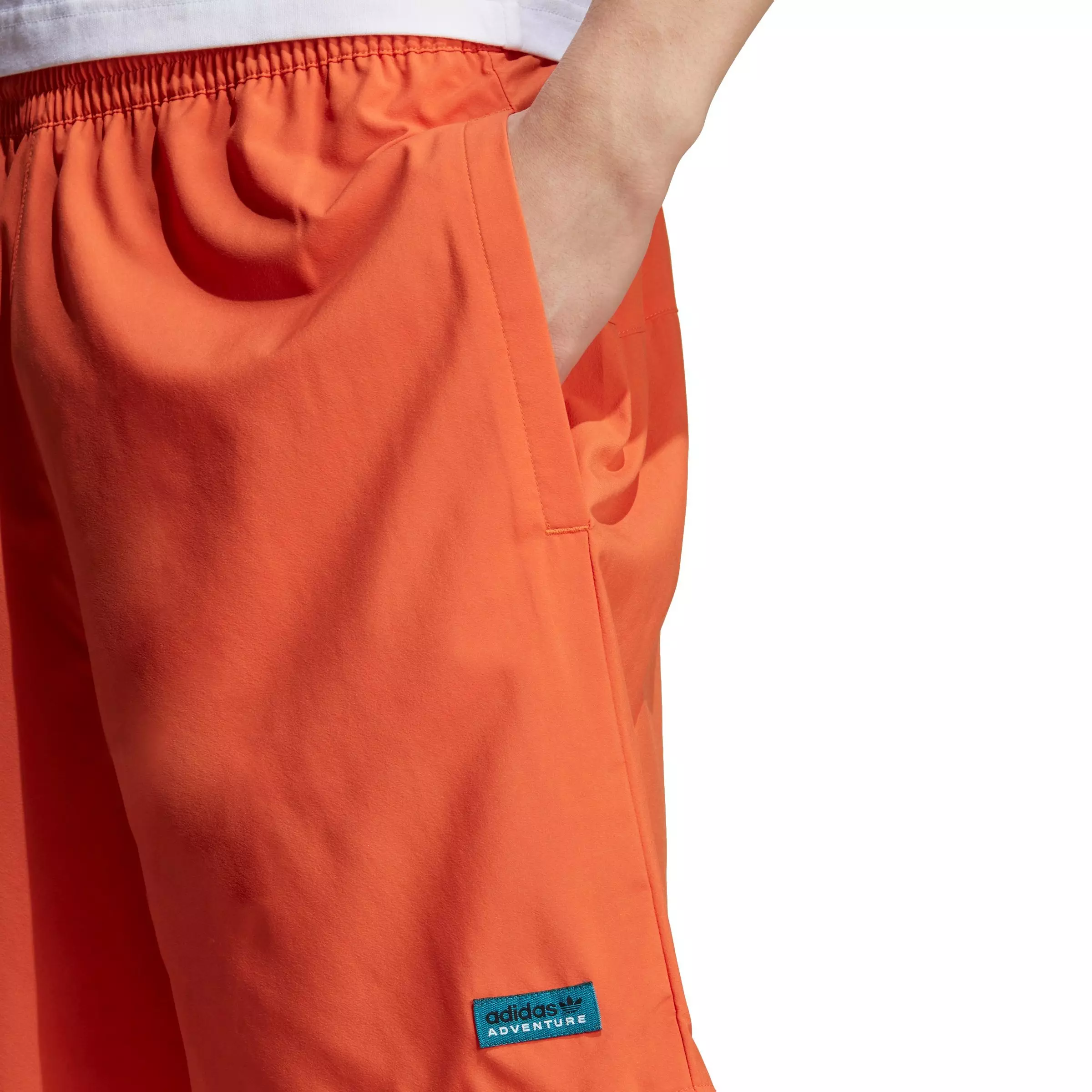 adidas Men's Adventure Woven Shorts-Orange - ORANGE