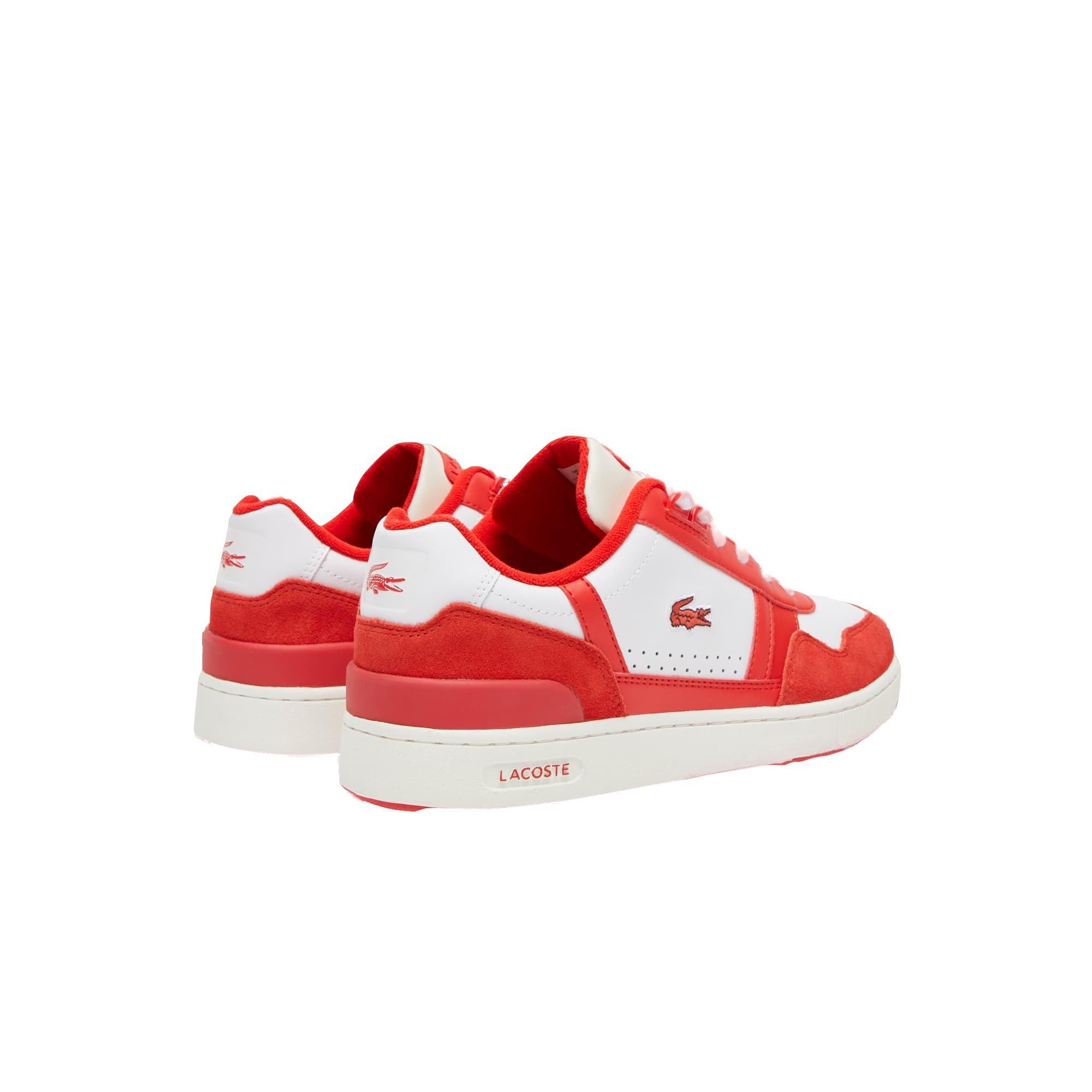 Lacoste T-Clip Men's "White/Red" Shoe