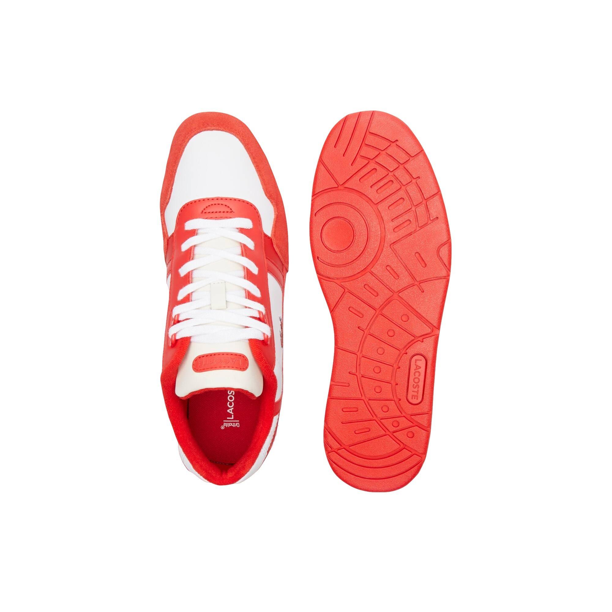 Lacoste T-Clip Men's "White/Red" Shoe