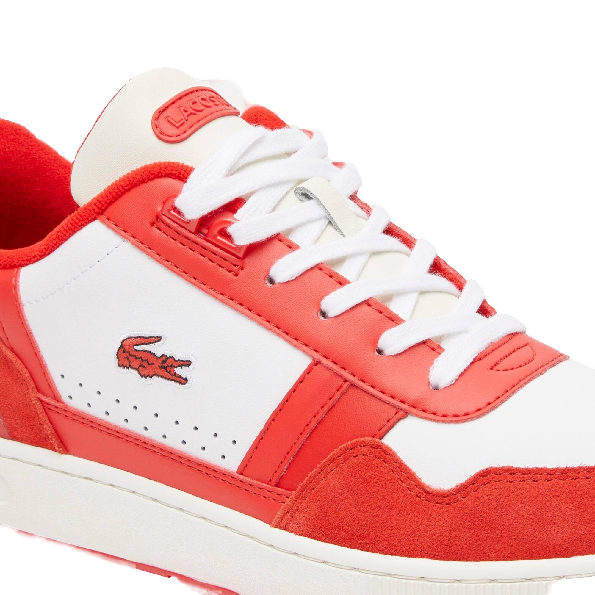 Lacoste T-Clip Men's "White/Red" Shoe