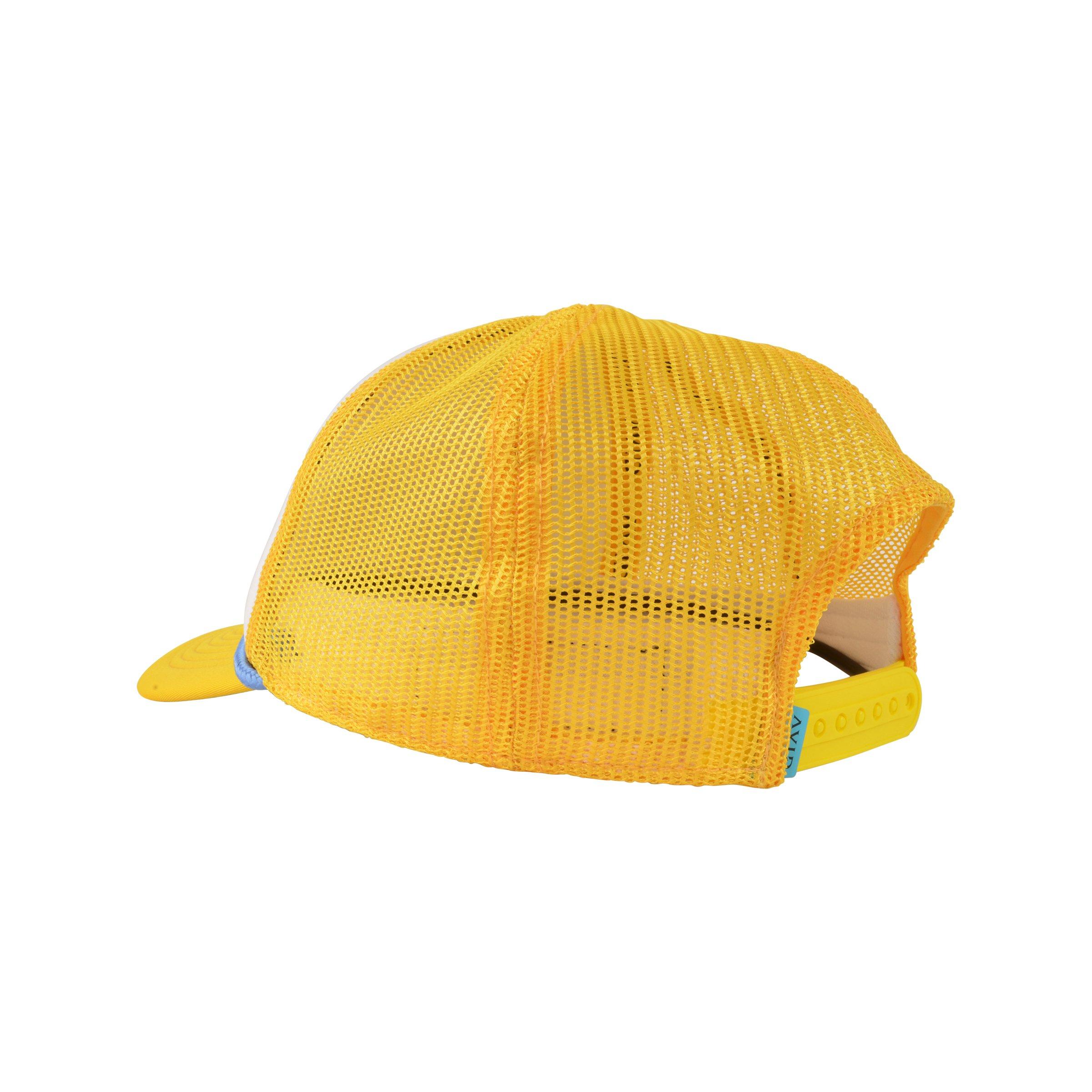 Avid Vintage Foam Trucker Snapback Hat - Yellow - YELLOW Thumbnail View 3