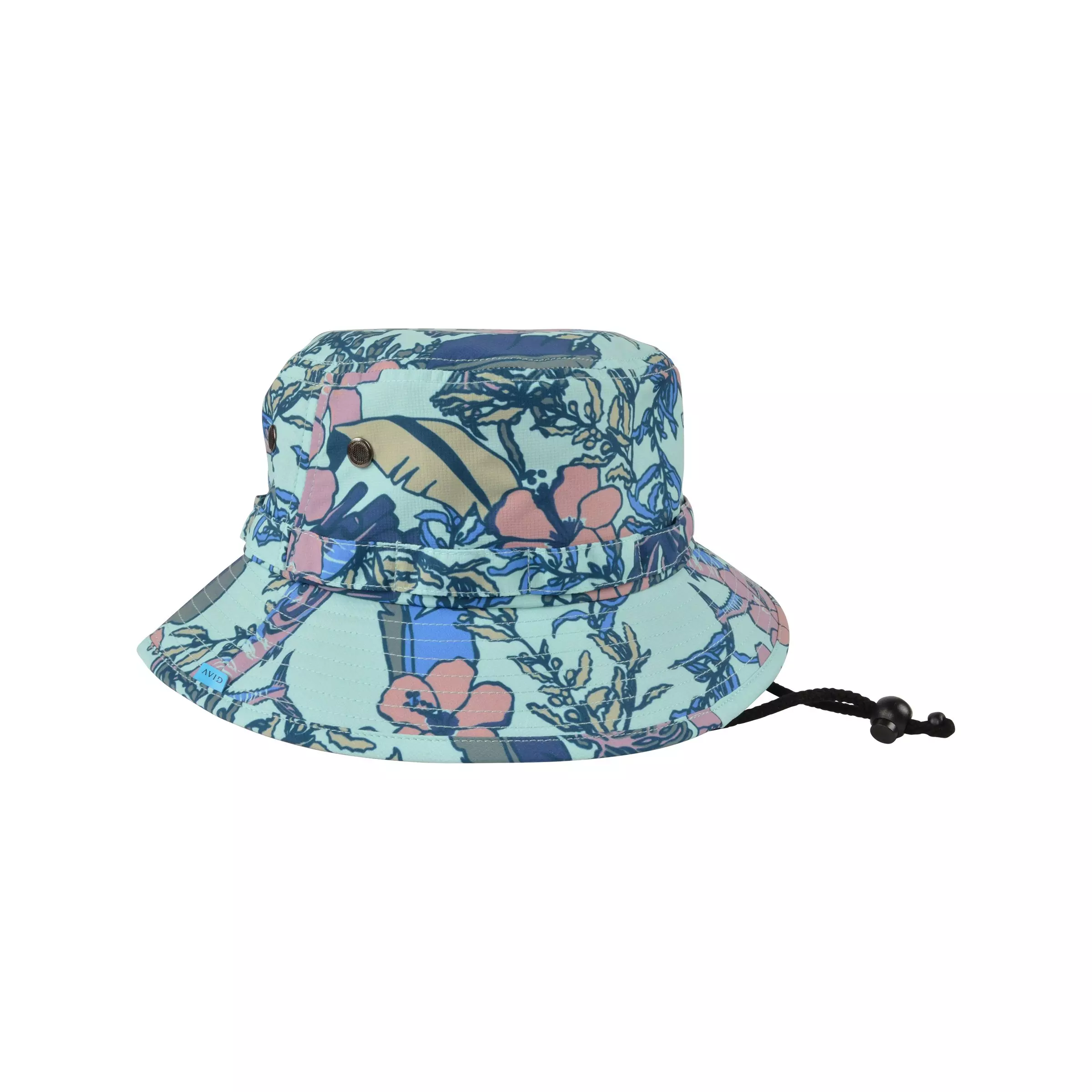 Avid Baja Boonie Bucket Hat - Floral Hibiscus - MULTI-COLOR