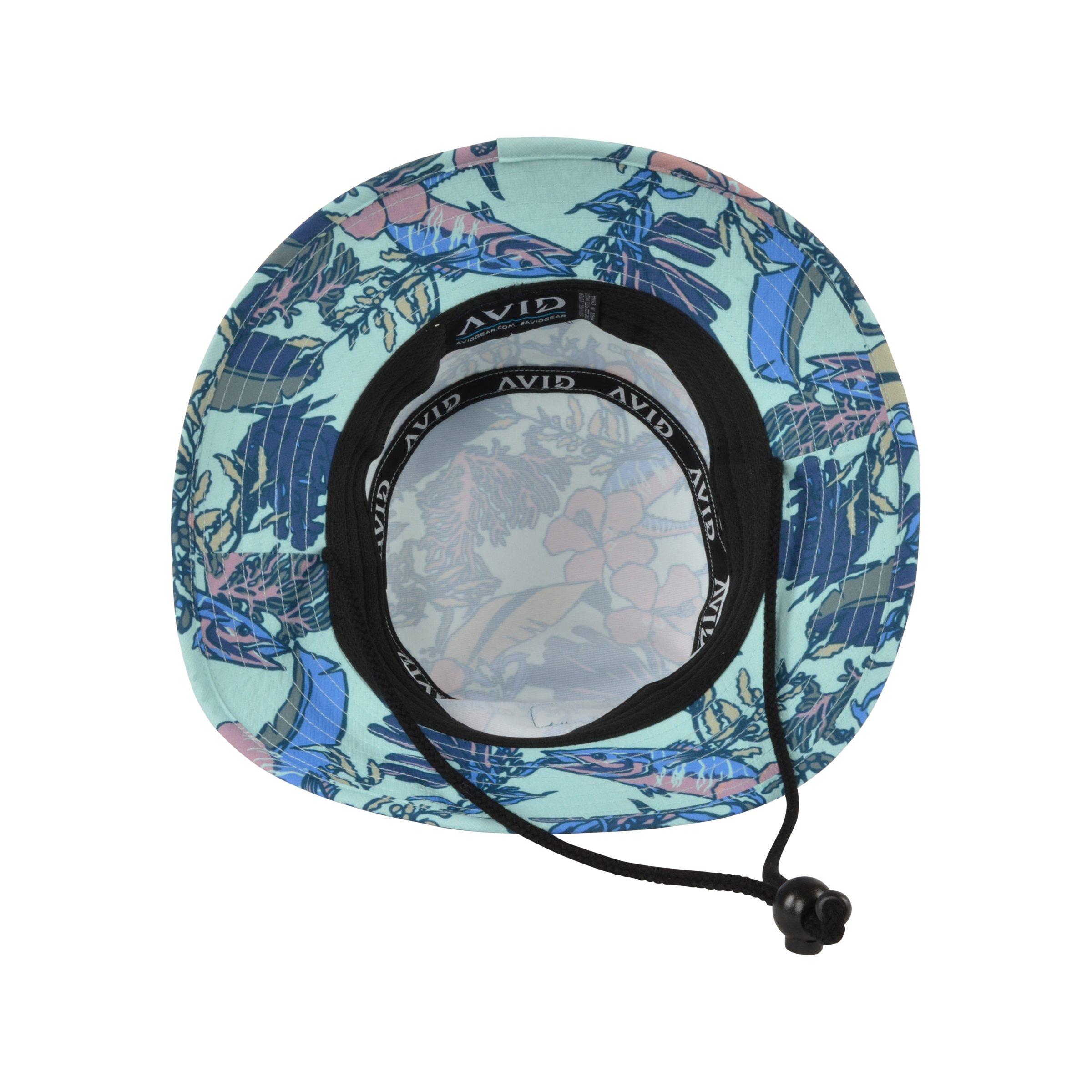 Avid Baja Boonie Bucket Hat - Floral Hibiscus - MULTI-COLOR Thumbnail View 4