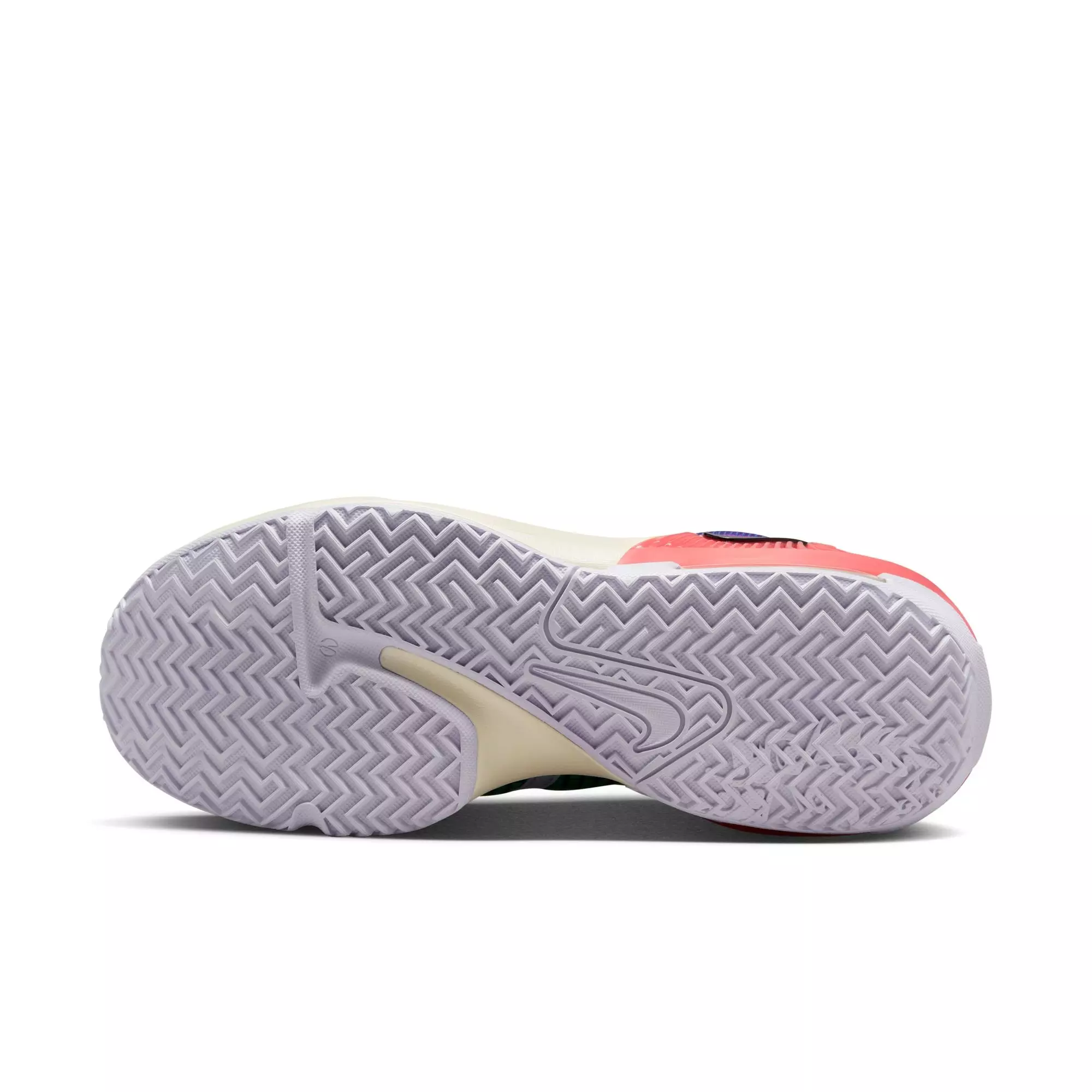 Nike LeBron Witness 7 "Vivid Purple/Black-Sea Coral" Men's Basketball Shoe - PURPLE/BLACK