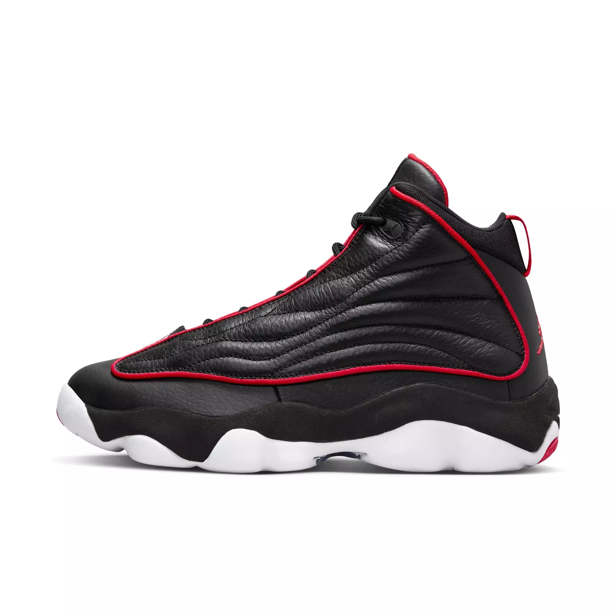 Jordan Pro Strong "Black/University Red/White" Men's Shoe - BLACK/RED/WHITE