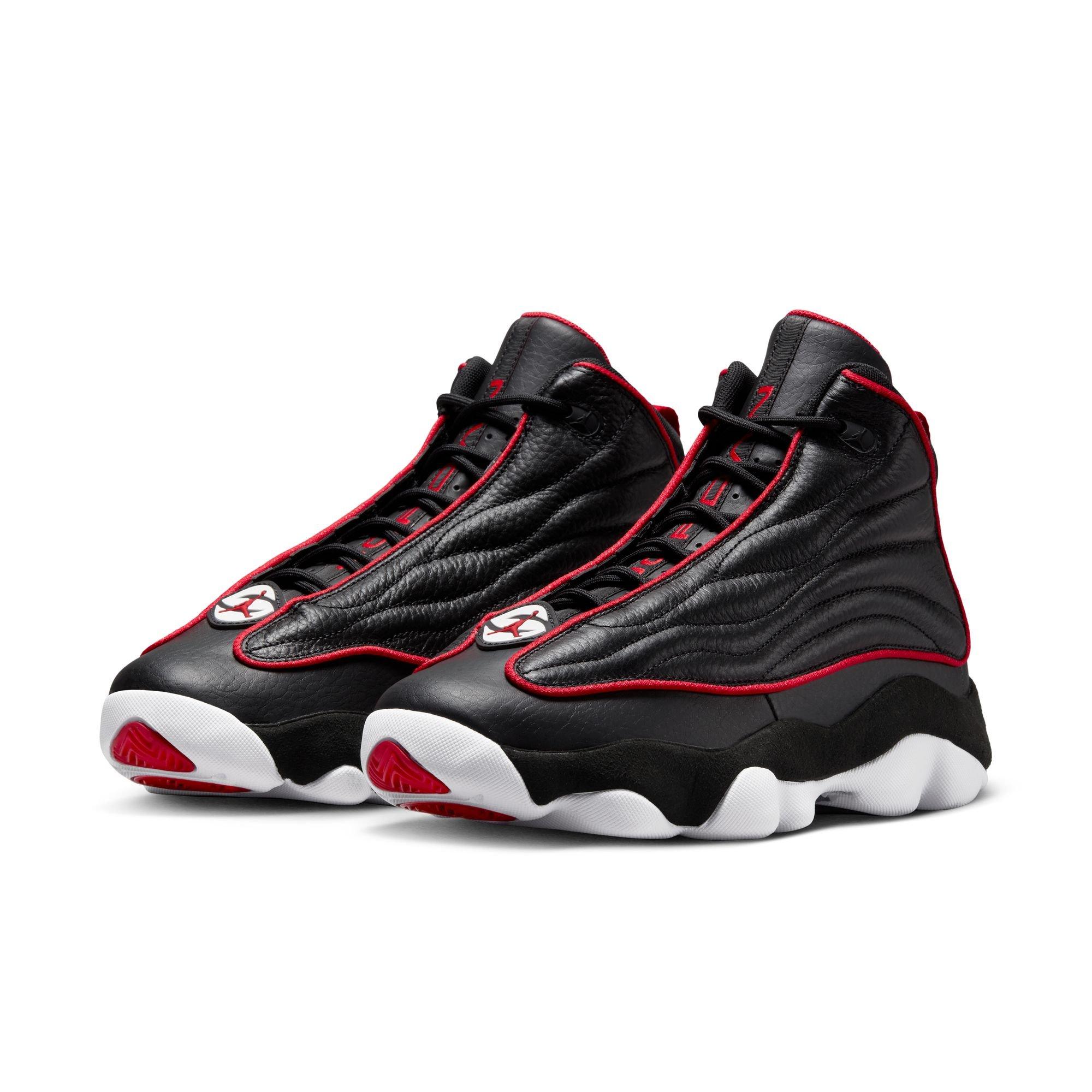 Jordan Pro Strong "Black/University Red/White" Men's Shoe - BLACK/RED/WHITE Thumbnail View 5