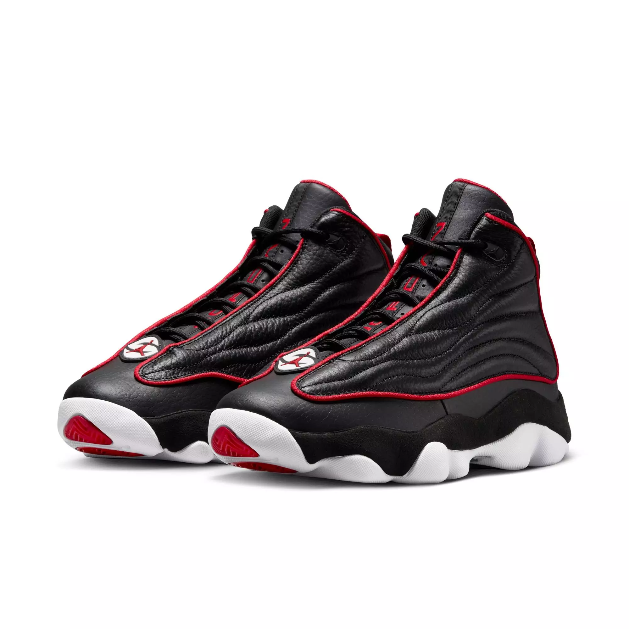 Jordan Pro Strong "Black/University Red/White" Men's Shoe - BLACK/RED/WHITE