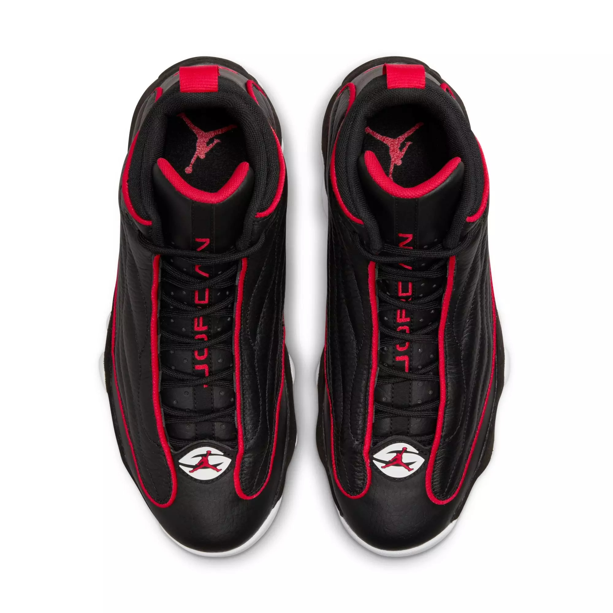 Jordan Pro Strong "Black/University Red/White" Men's Shoe - BLACK/RED/WHITE