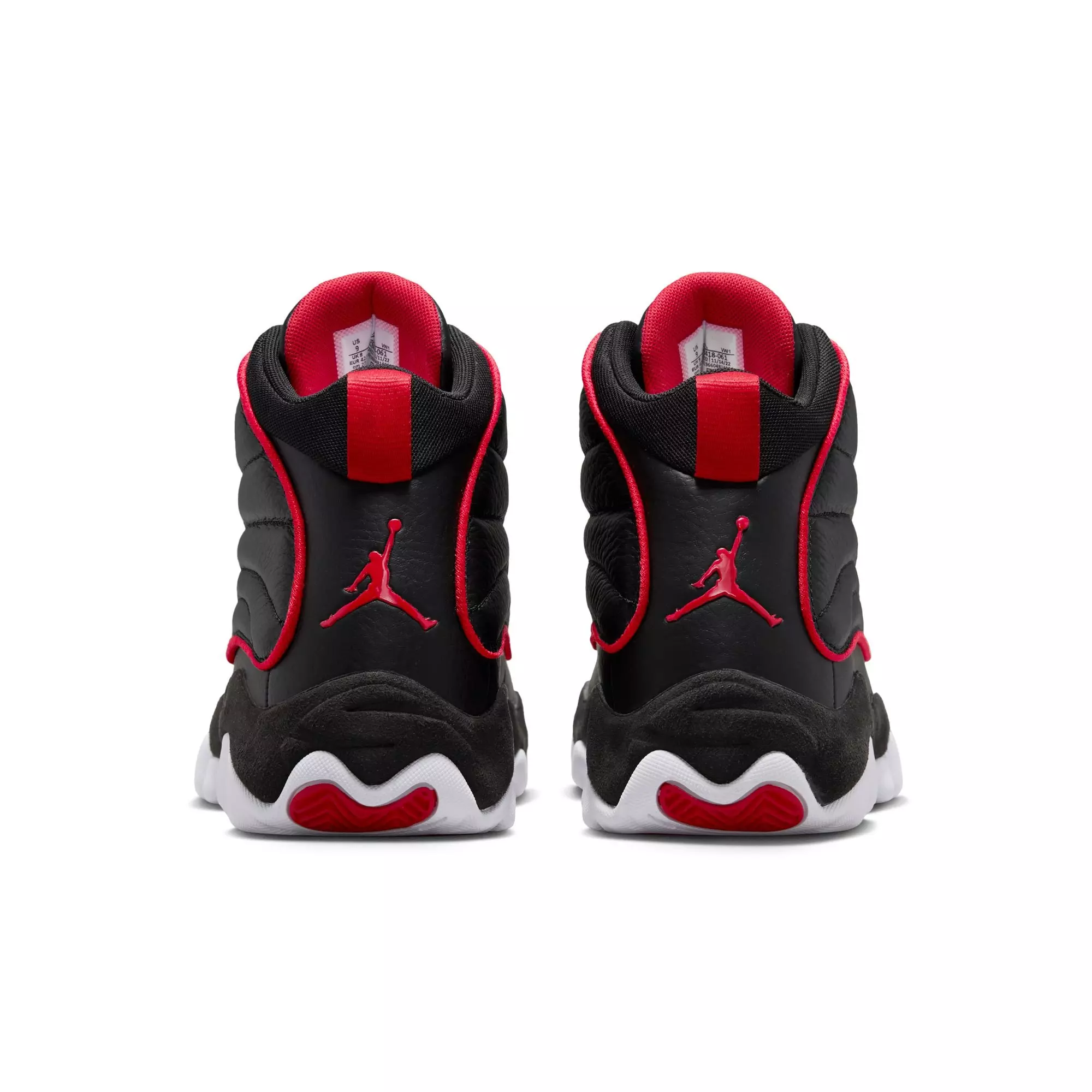 Jordan Pro Strong "Black/University Red/White" Men's Shoe - BLACK/RED/WHITE