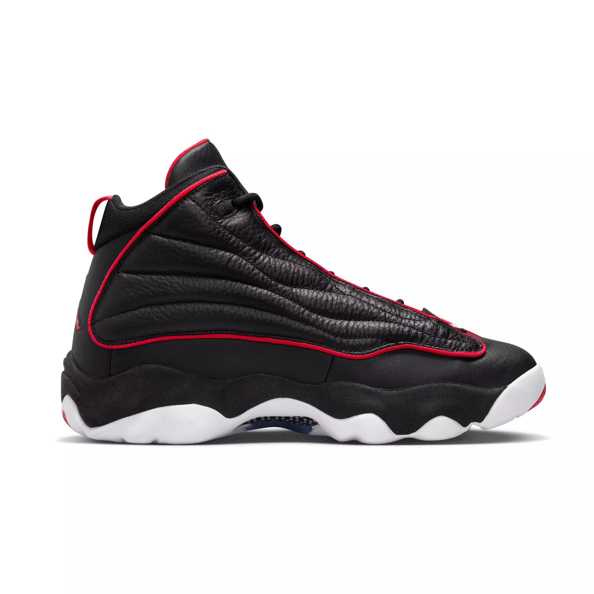 Jordan Pro Strong "Black/University Red/White" Men's Shoe - BLACK/RED/WHITE