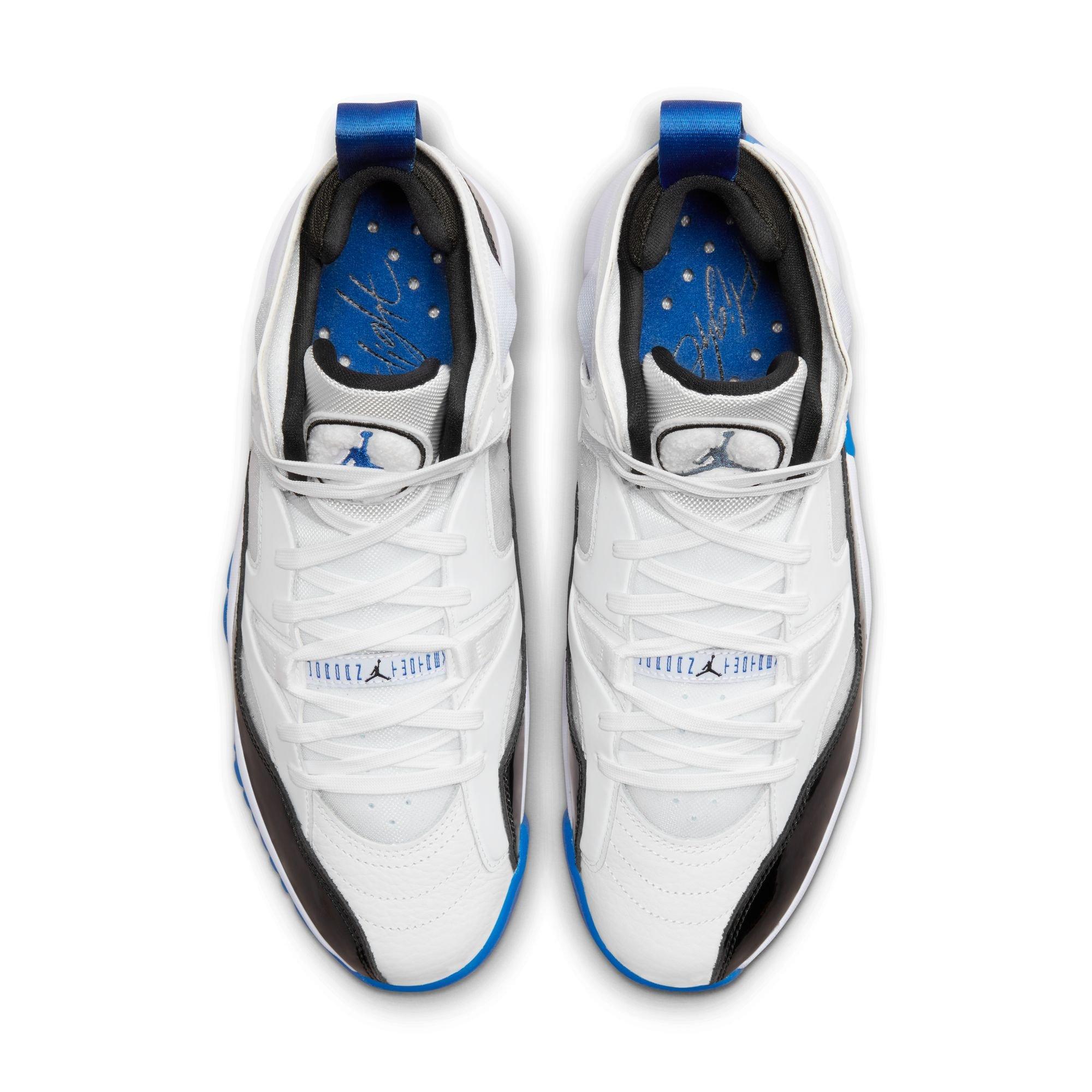 Jordan Jumpman Two Trey "White/Game Royal/Black" Men's Shoe - WHITE/ROYAL/BLACK Thumbnail View 8