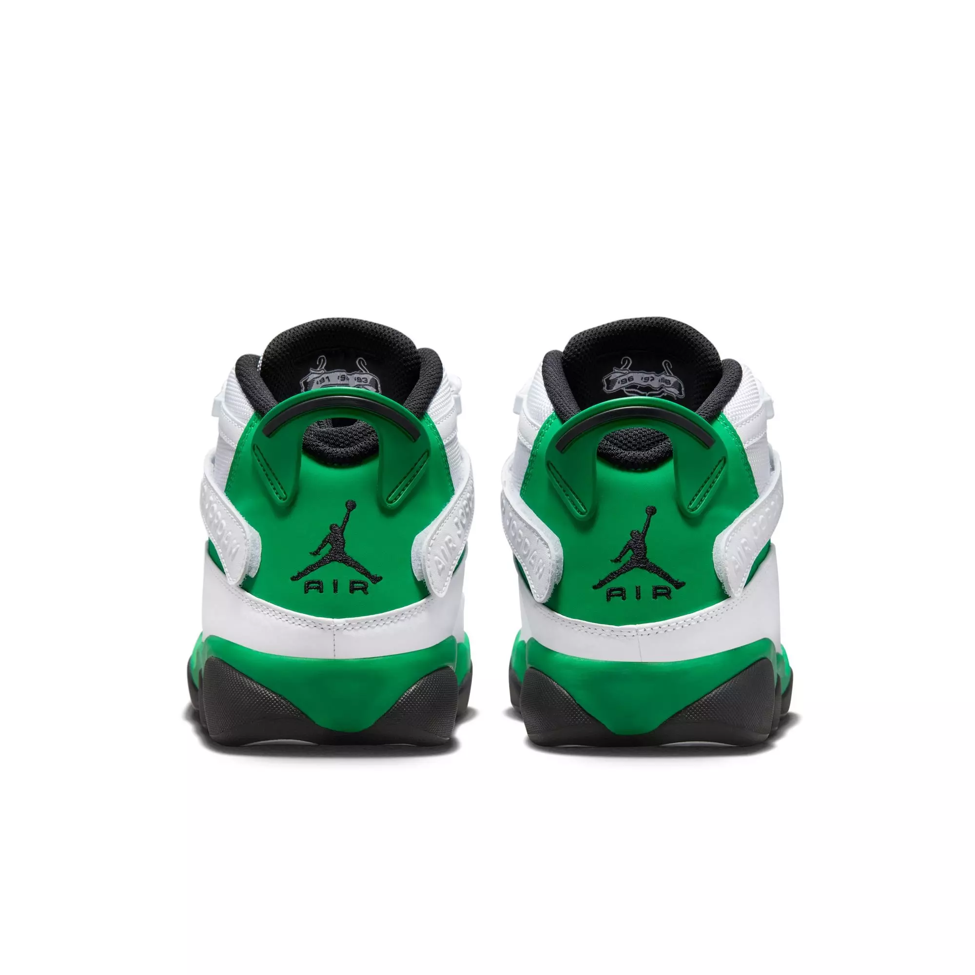 Jordan 6 Rings "White/Lucky Green/Black" Men's Shoe - WHITE/GREEN