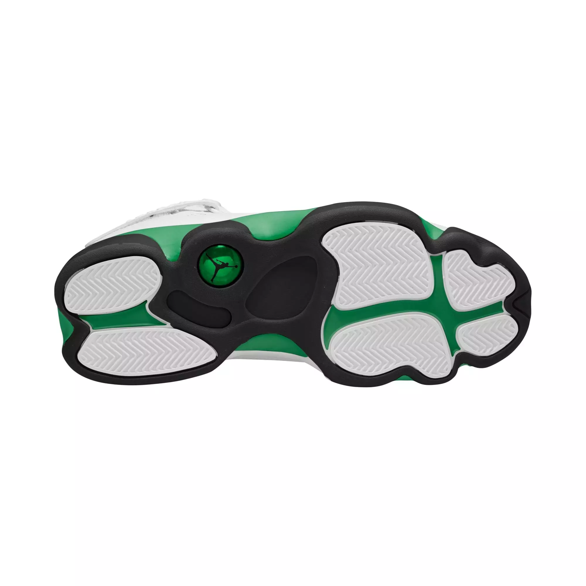 Jordan 6 Rings "White/Lucky Green/Black" Men's Shoe - WHITE/GREEN