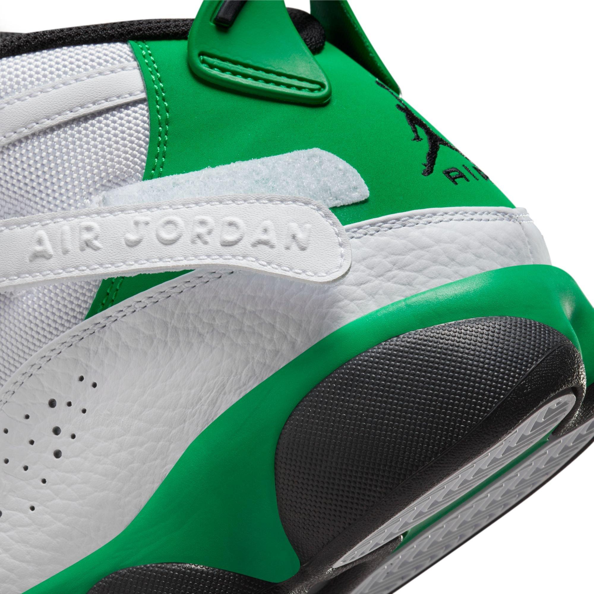 Jordan 6 Rings "White/Lucky Green/Black" Men's Shoe - WHITE/GREEN Thumbnail View 8