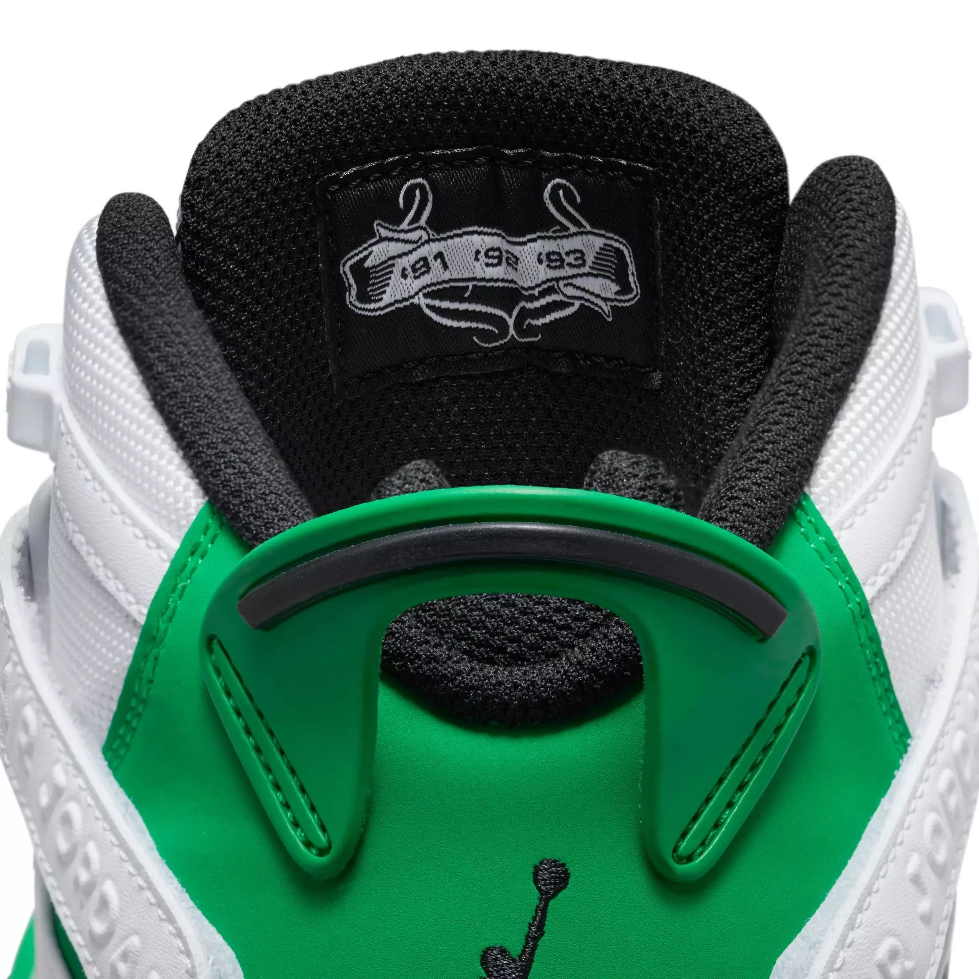 Jordan 6 Rings "White/Lucky Green/Black" Men's Shoe - WHITE/GREEN