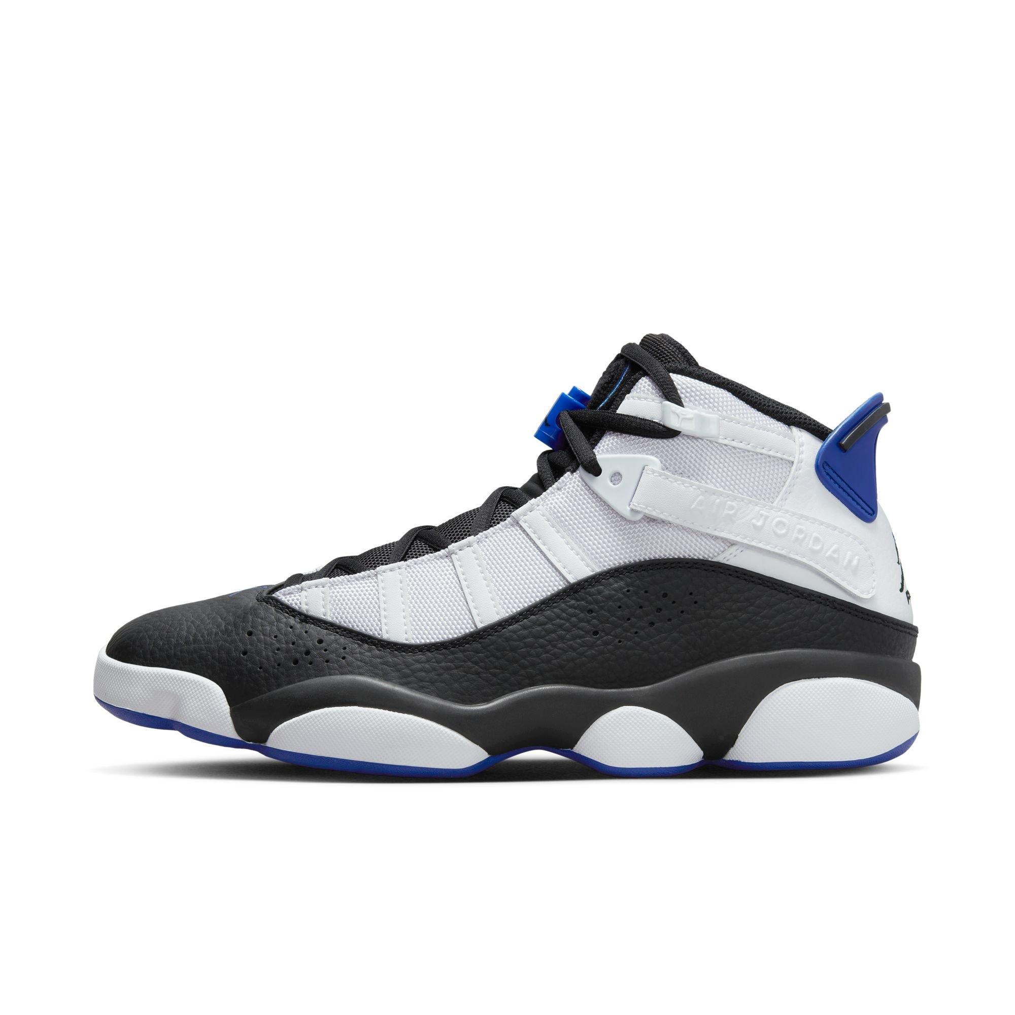 Jordan six rings black and cheap blue