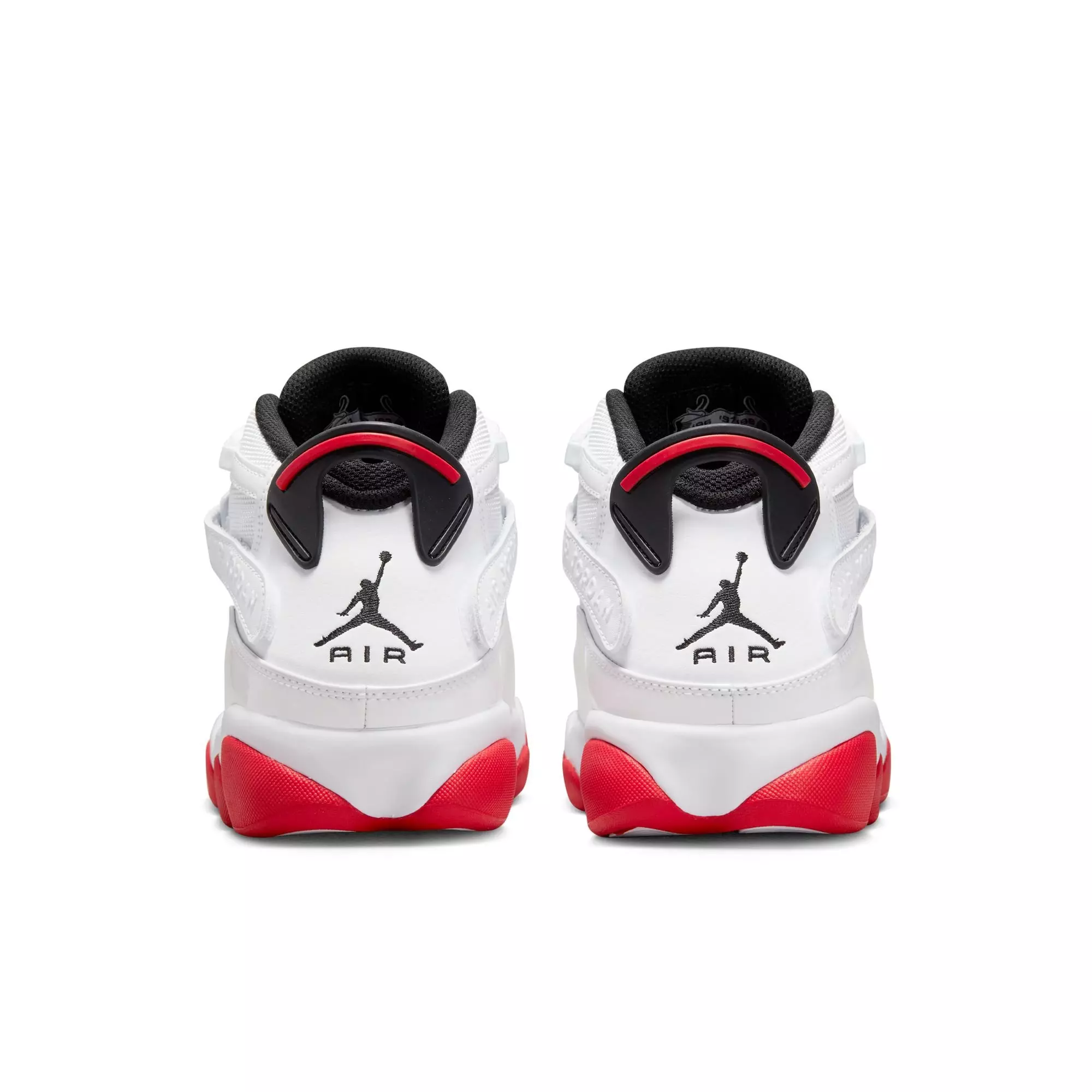 Jordan 6 Rings "White/University Red/Black" Men's Shoe - WHITE/RED/BLACK