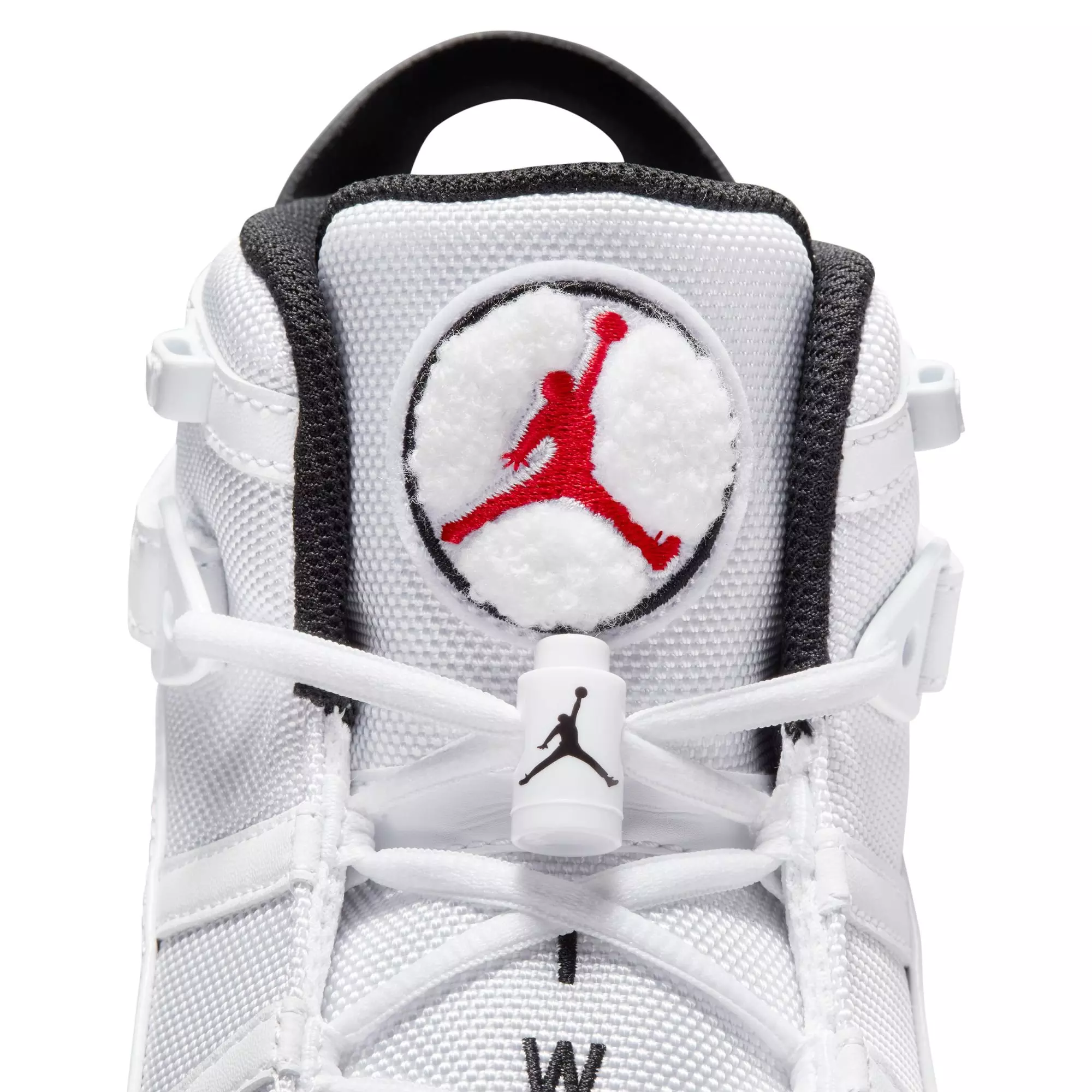 Jordan 6 Rings "White/University Red/Black" Men's Shoe - WHITE/RED/BLACK
