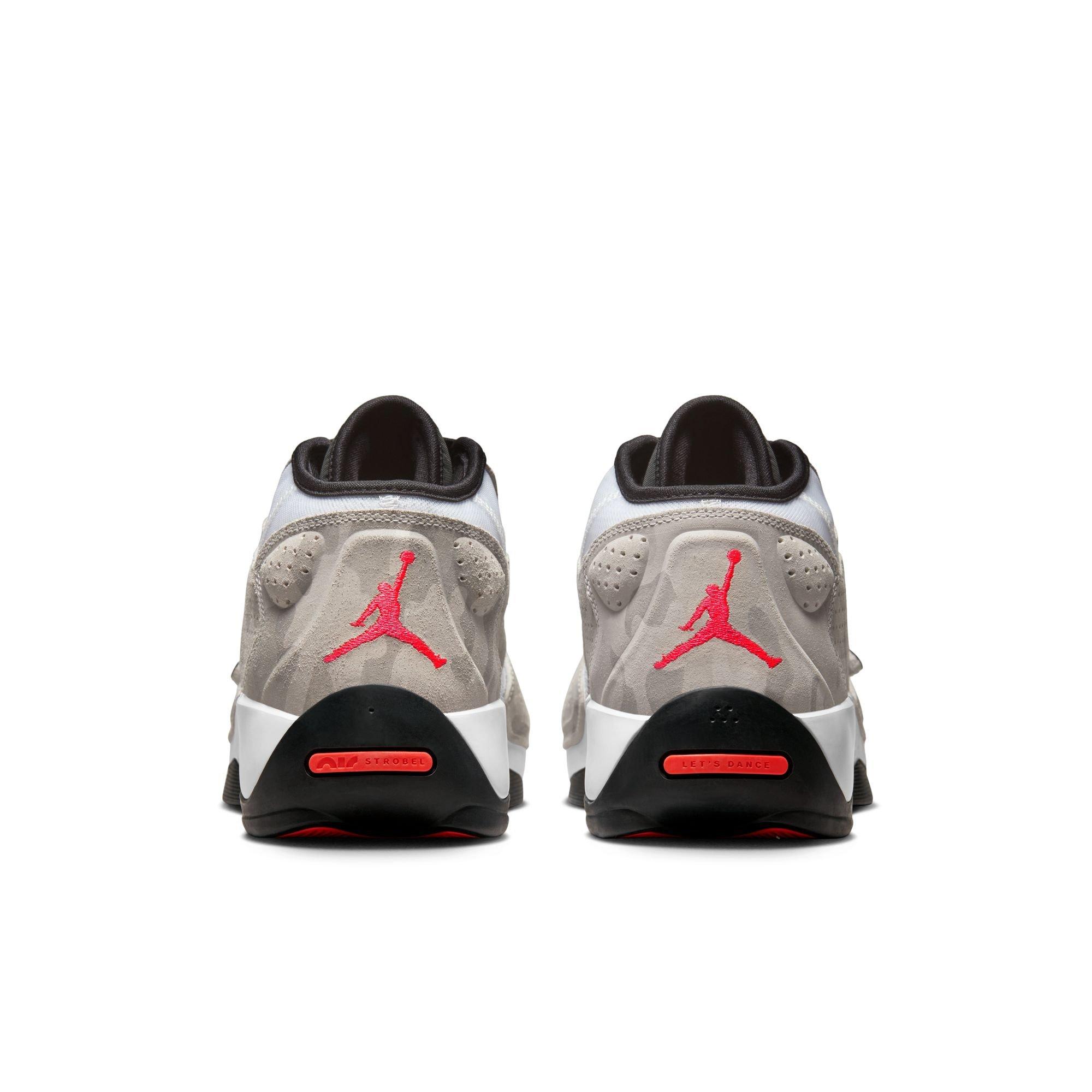 Jordan Zion 2 "White/Flash Crimson/Black" Grade School Kids' Basketball Shoe