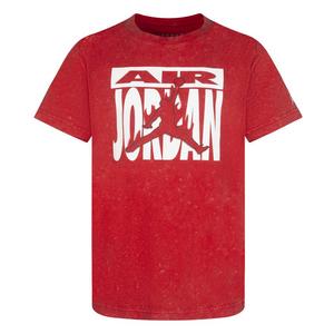Jordan Little Boys' AJ3 Fire Throwback Tee-Red
