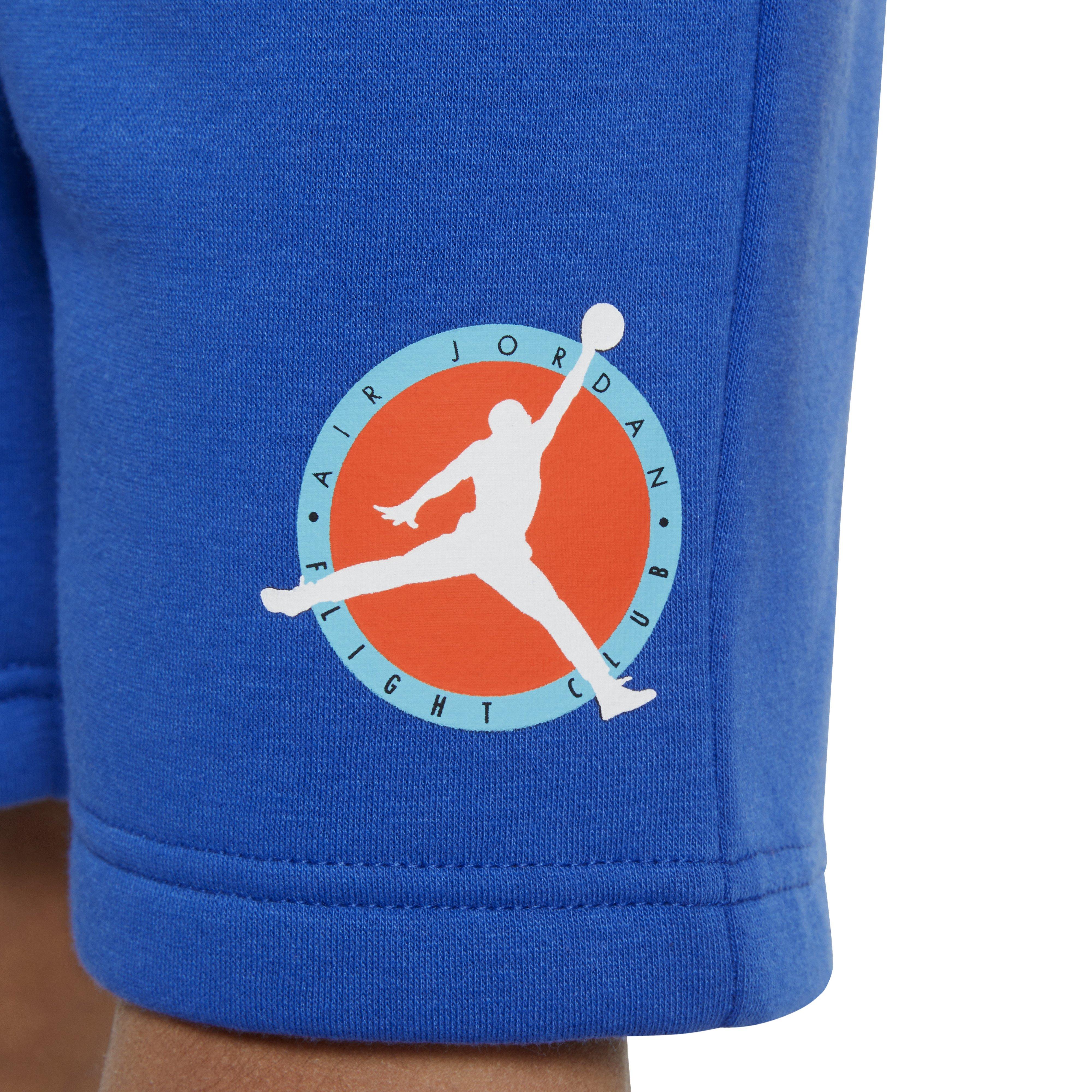 Jordan Little Boy's Flight MVP Short Set - Orange/Blue - ROYAL Thumbnail View 9