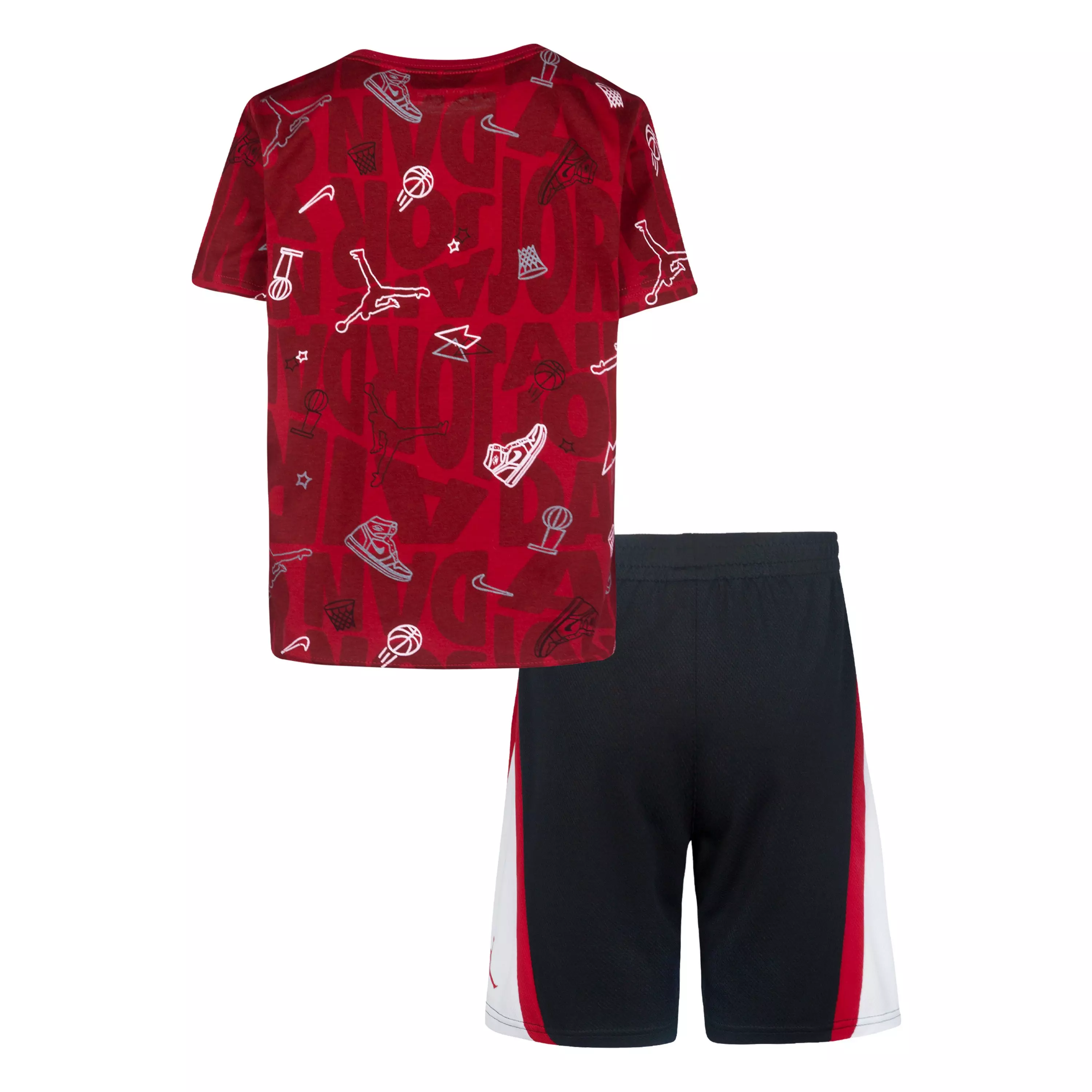 Jordan Little Boys' Jumpman Playground Short Set - BLACK