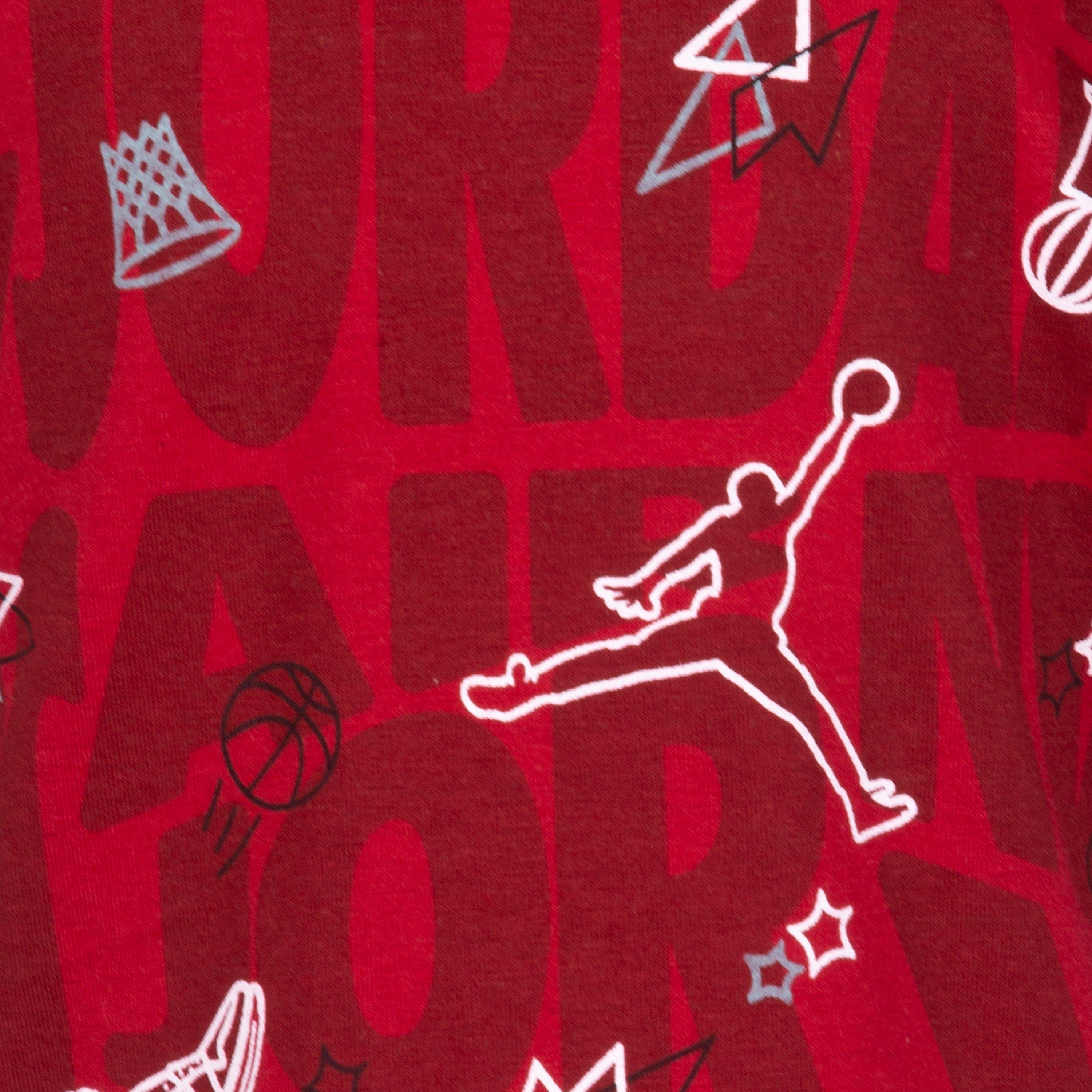 Jordan Little Boys' Jumpman Playground Short Set - BLACK Thumbnail View 5