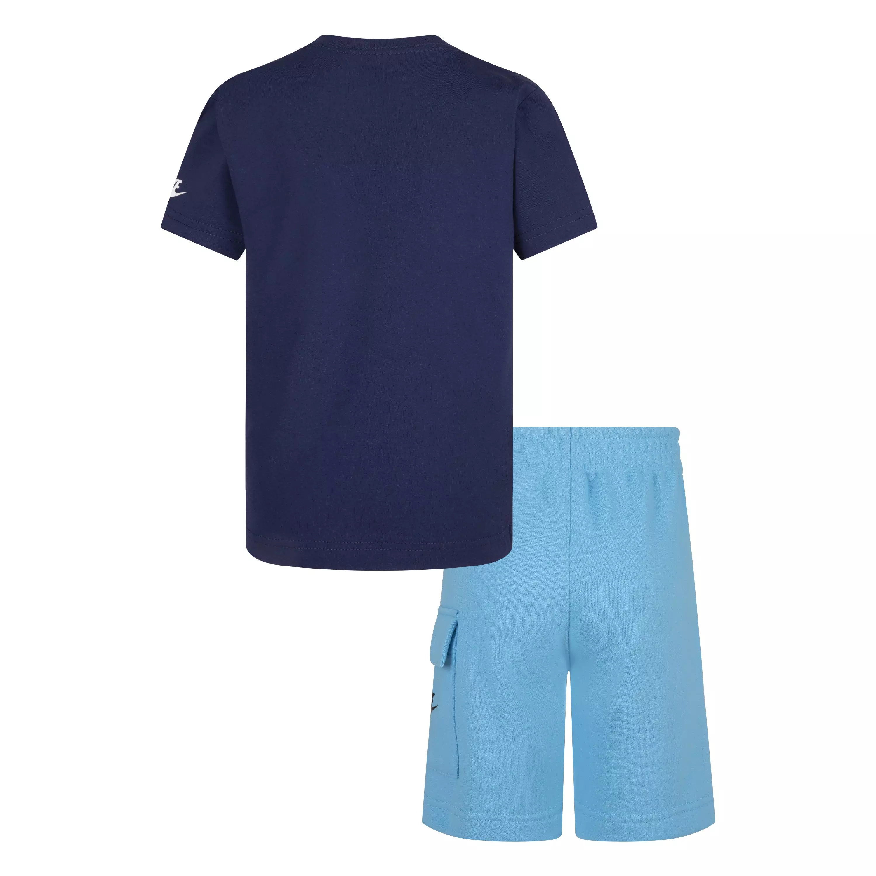 Nike Little Boys' Sportswear HBR Cargo Short Set - BLUE