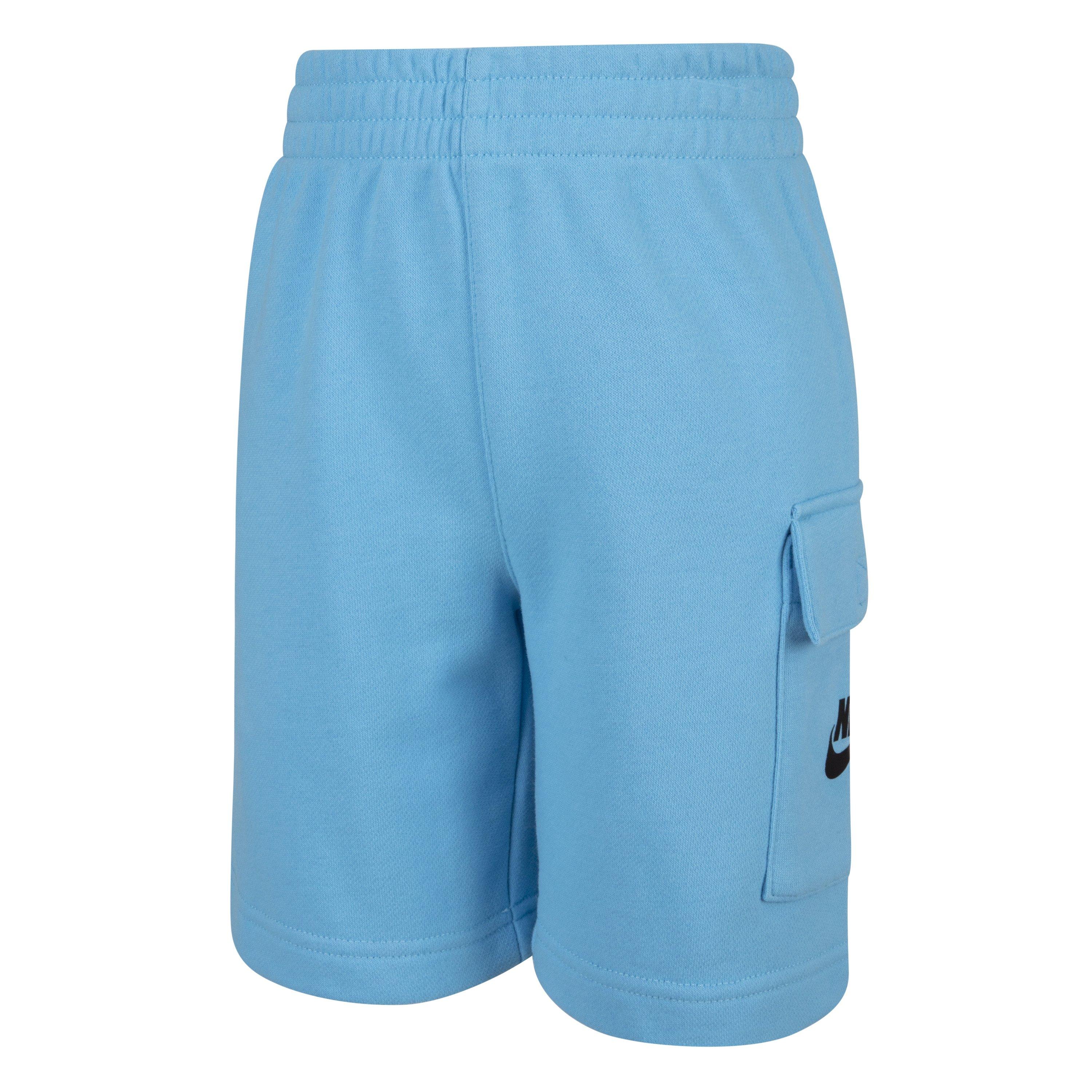 Nike Little Boys' Sportswear HBR Cargo Short Set - BLUE Thumbnail View 6