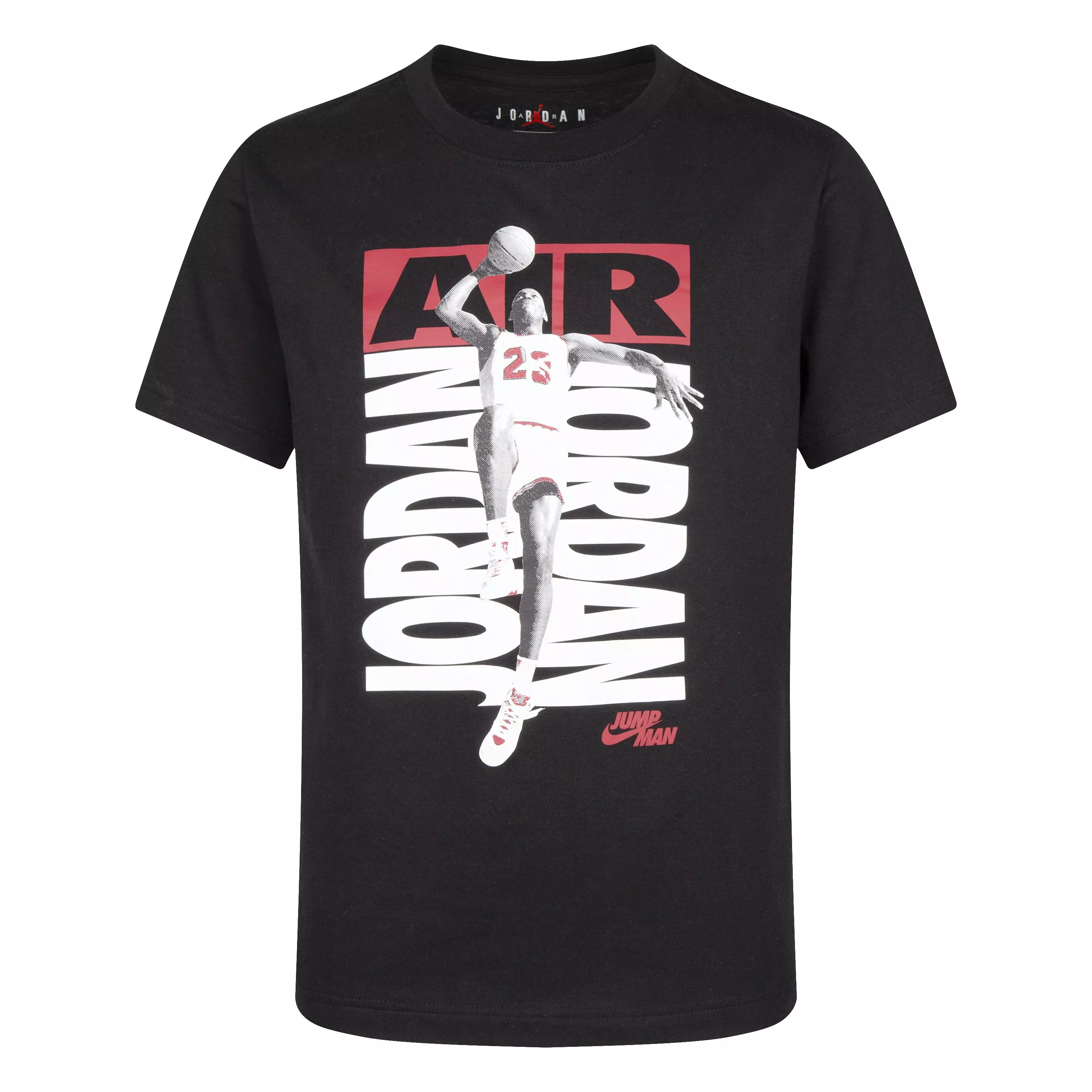 Jordan Big Boys' Jumpman Ascent Graphic Tee - BLACK